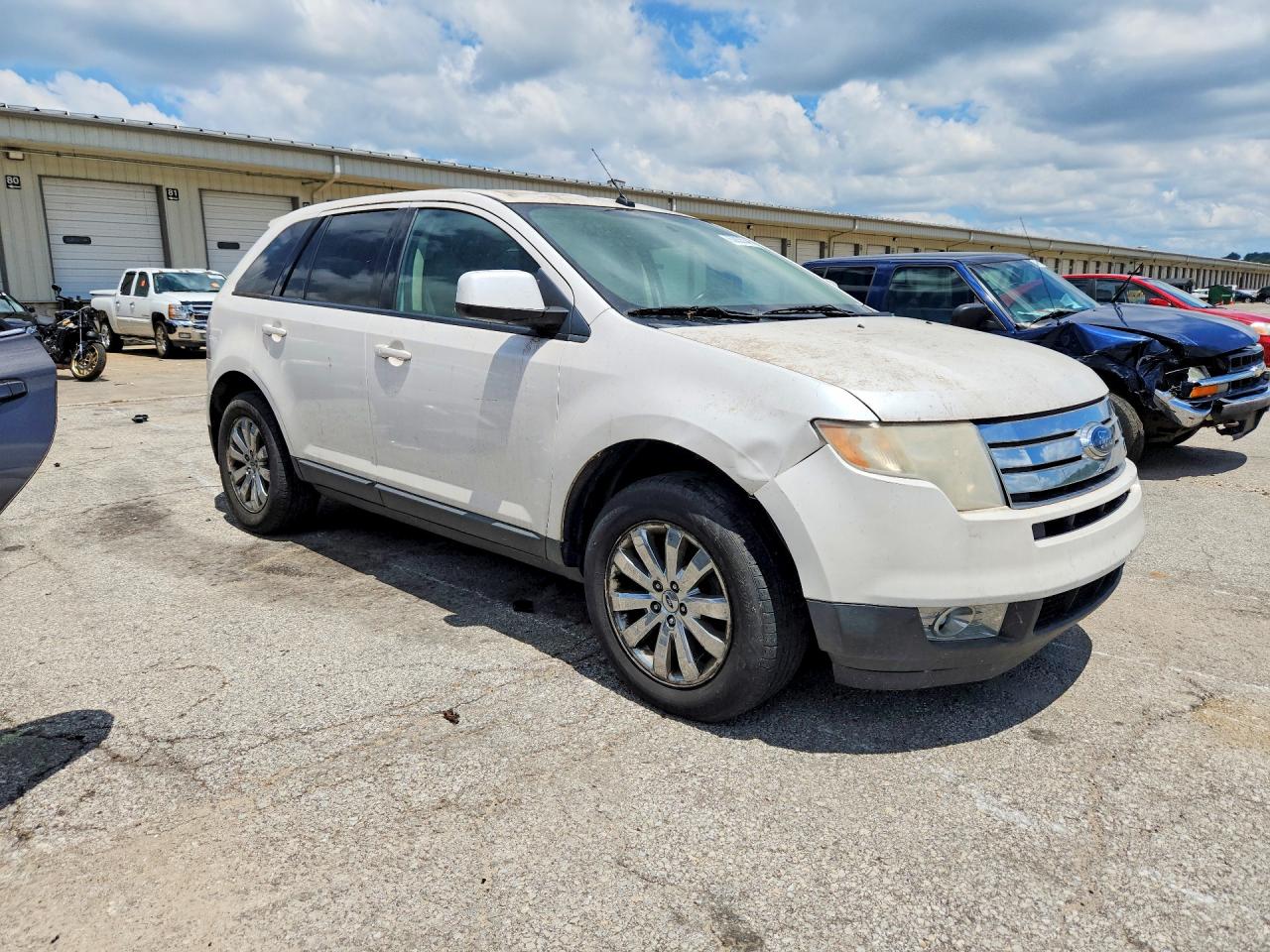 2010 Ford Edge Sel Белый vin: 2FMDK3JC7ABA05858