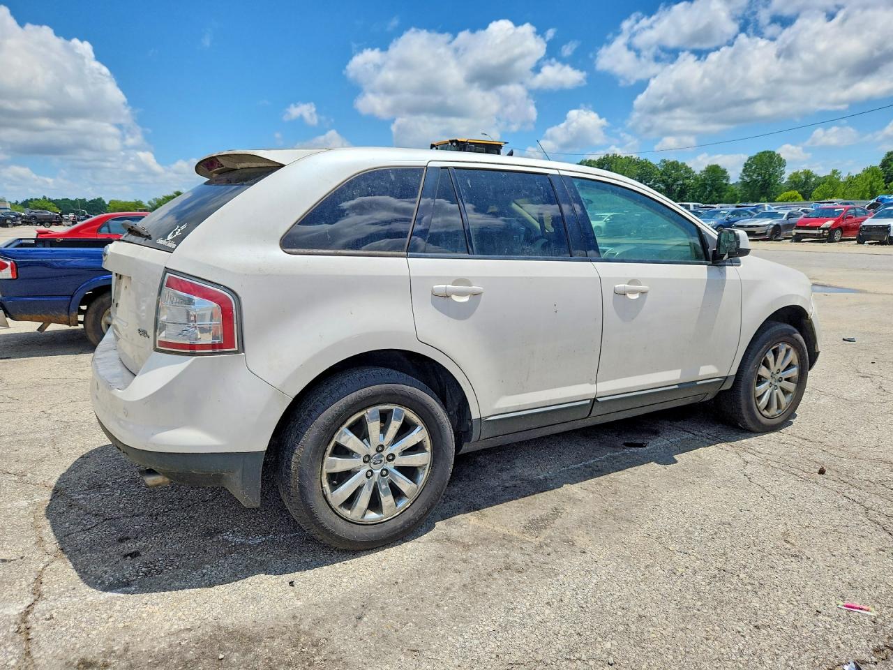 2010 Ford Edge Sel Белый vin: 2FMDK3JC7ABA05858