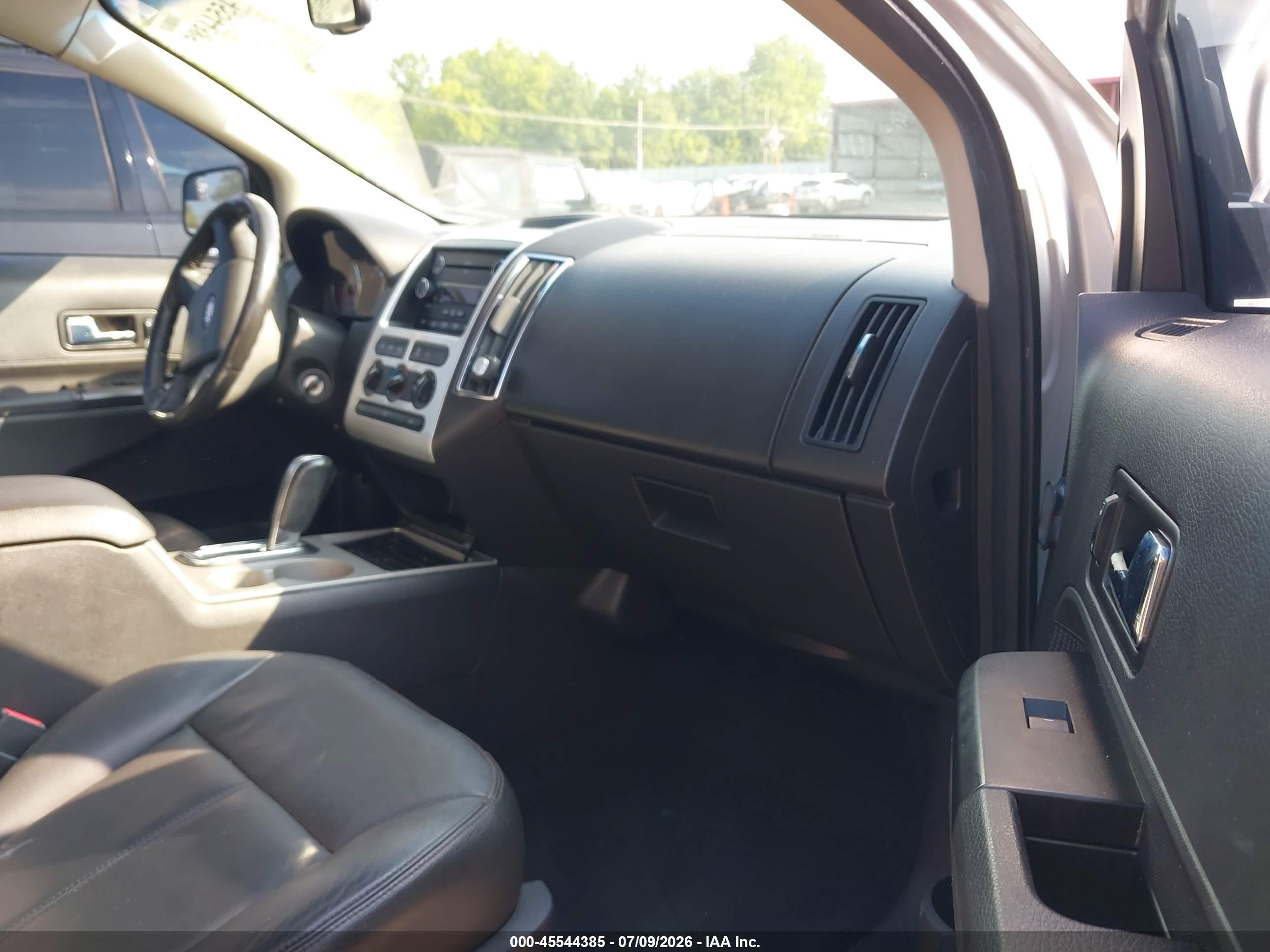 2010 Ford Edge Sel Silver vin: 2FMDK3JC7ABA83217