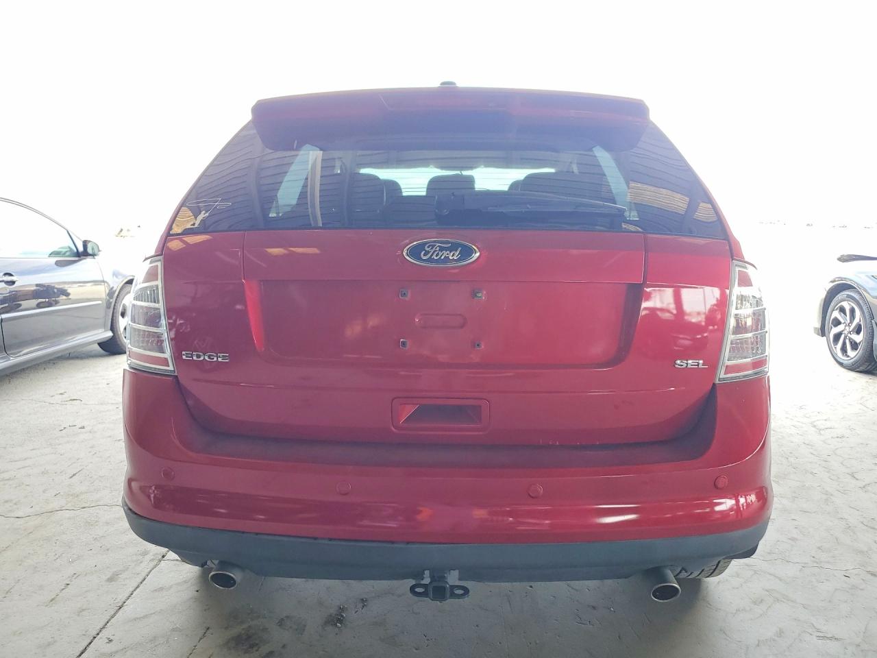 2010 Ford Edge Sel Red vin: 2FMDK3JC7ABA83671
