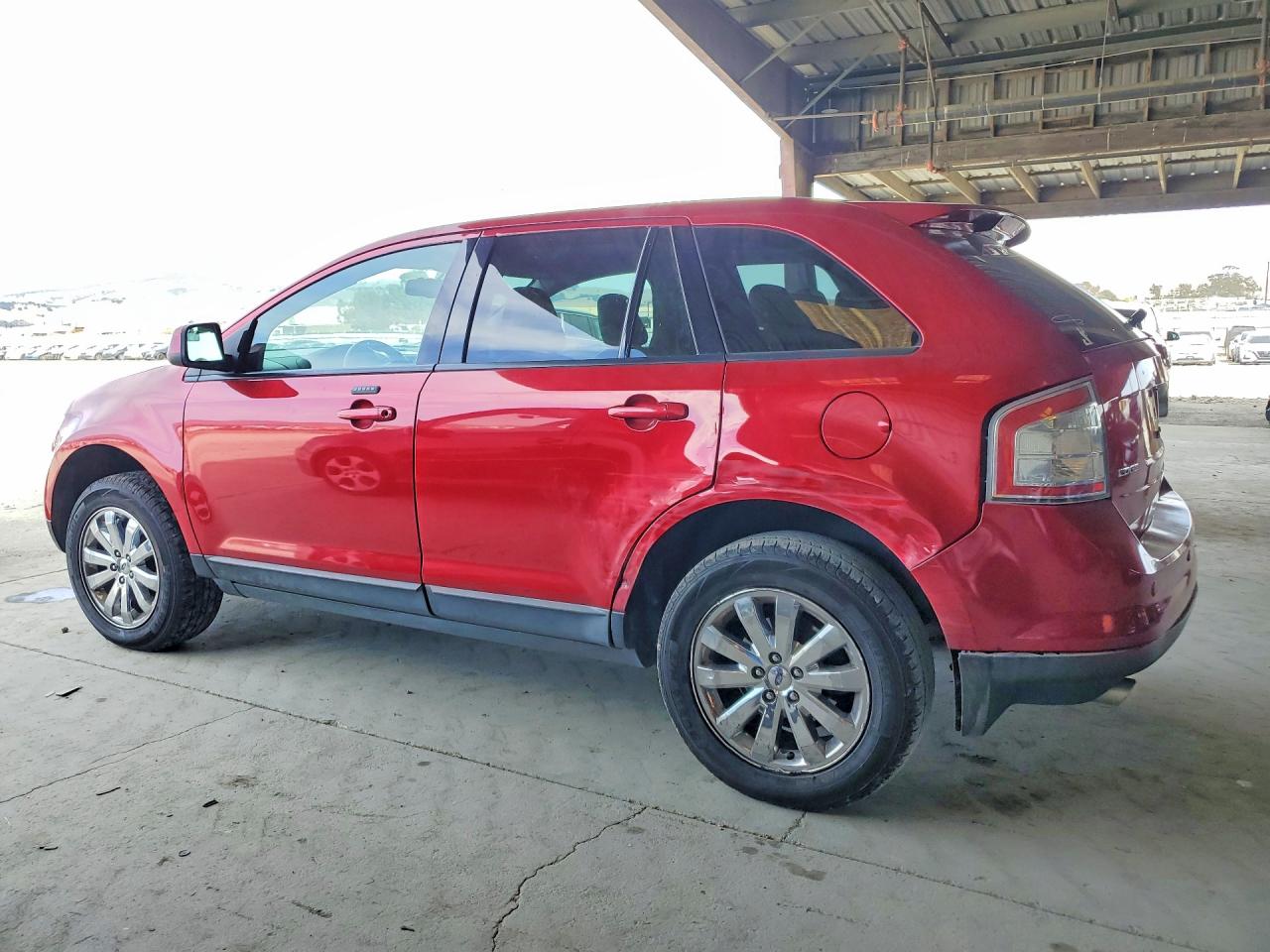 2010 Ford Edge Sel Red vin: 2FMDK3JC7ABA83671