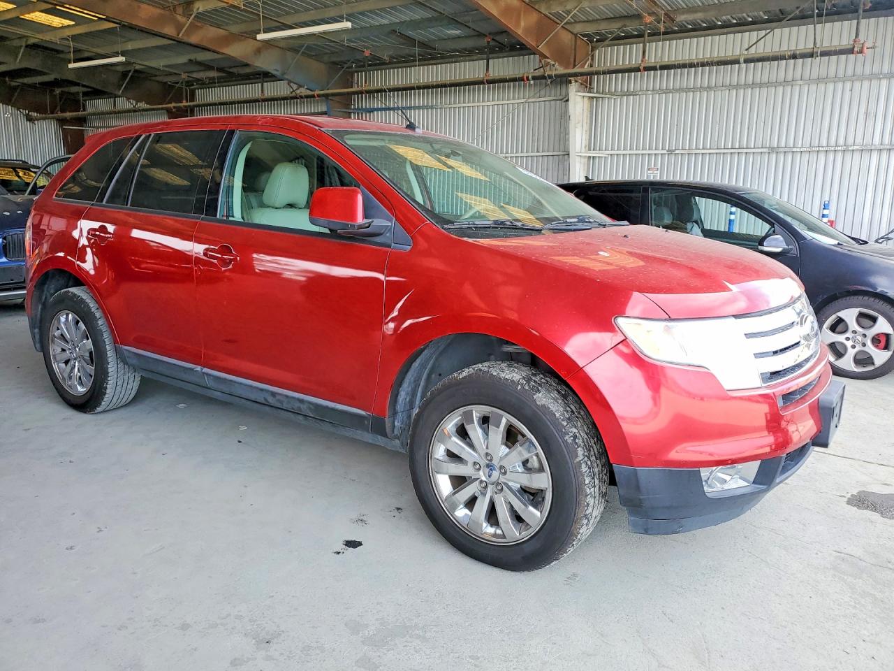 2010 Ford Edge Sel Red vin: 2FMDK3JC7ABA83671