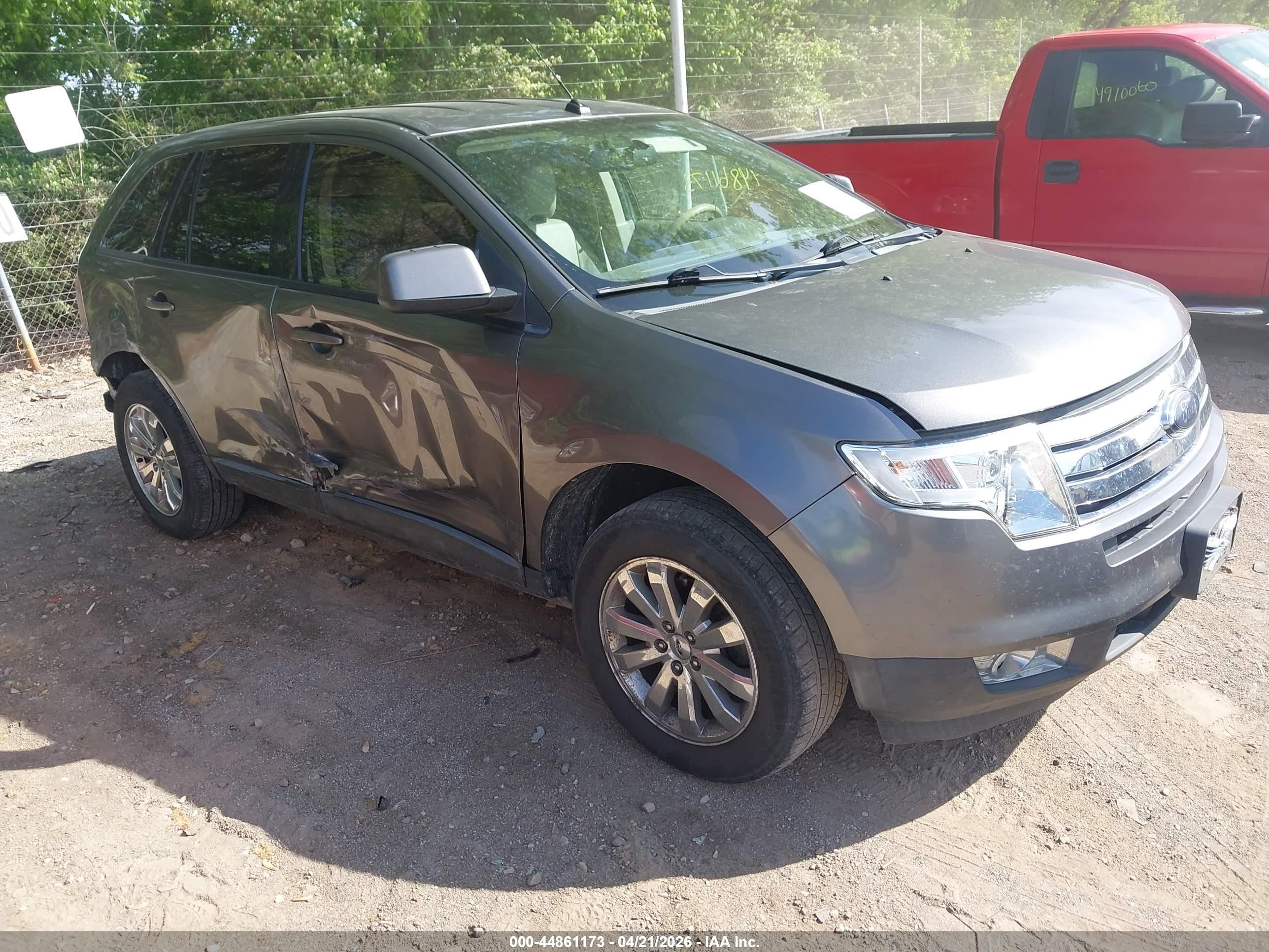 2010 Ford Edge Sel Gray vin: 2FMDK3JC7ABB34635