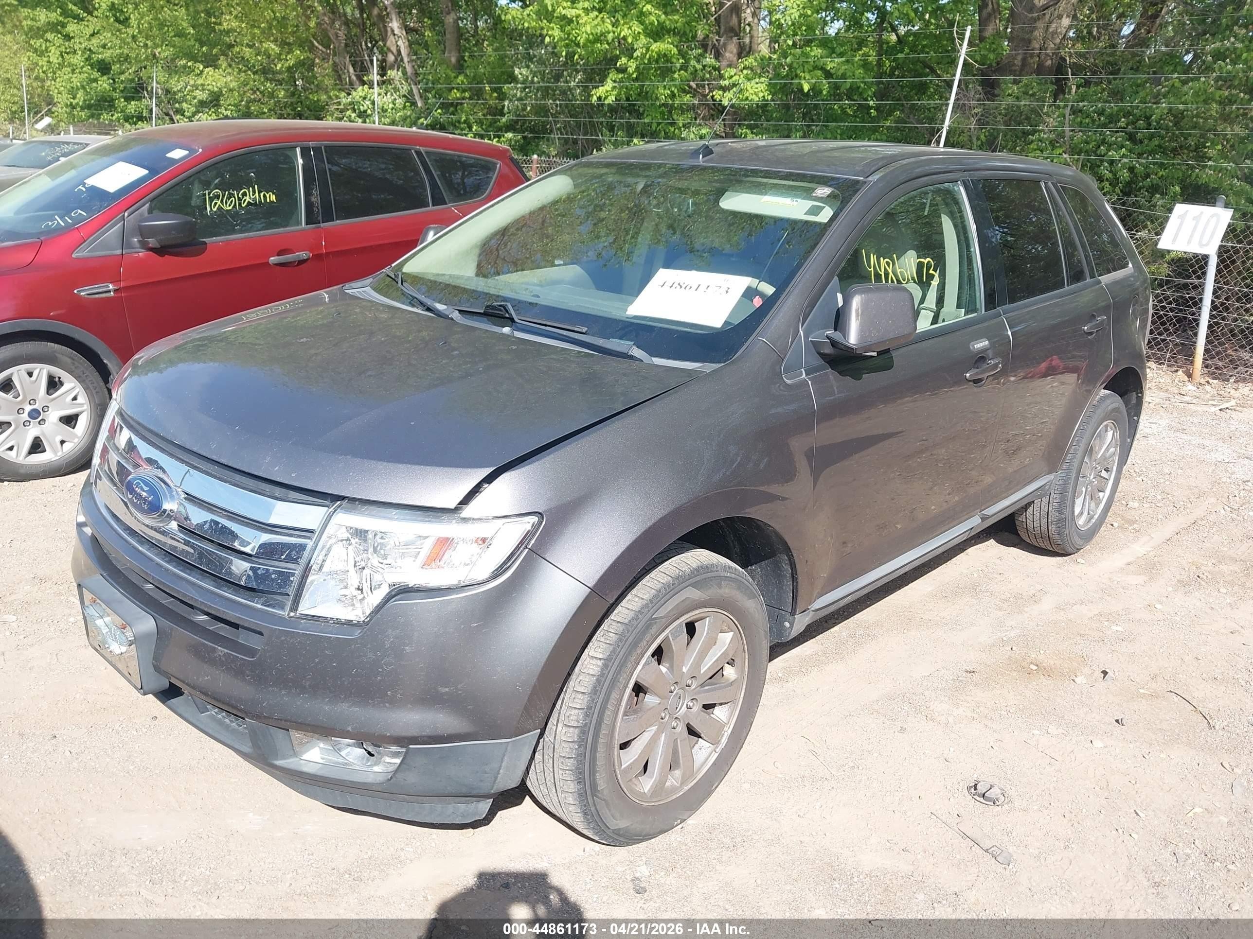 2010 Ford Edge Sel Gray vin: 2FMDK3JC7ABB34635