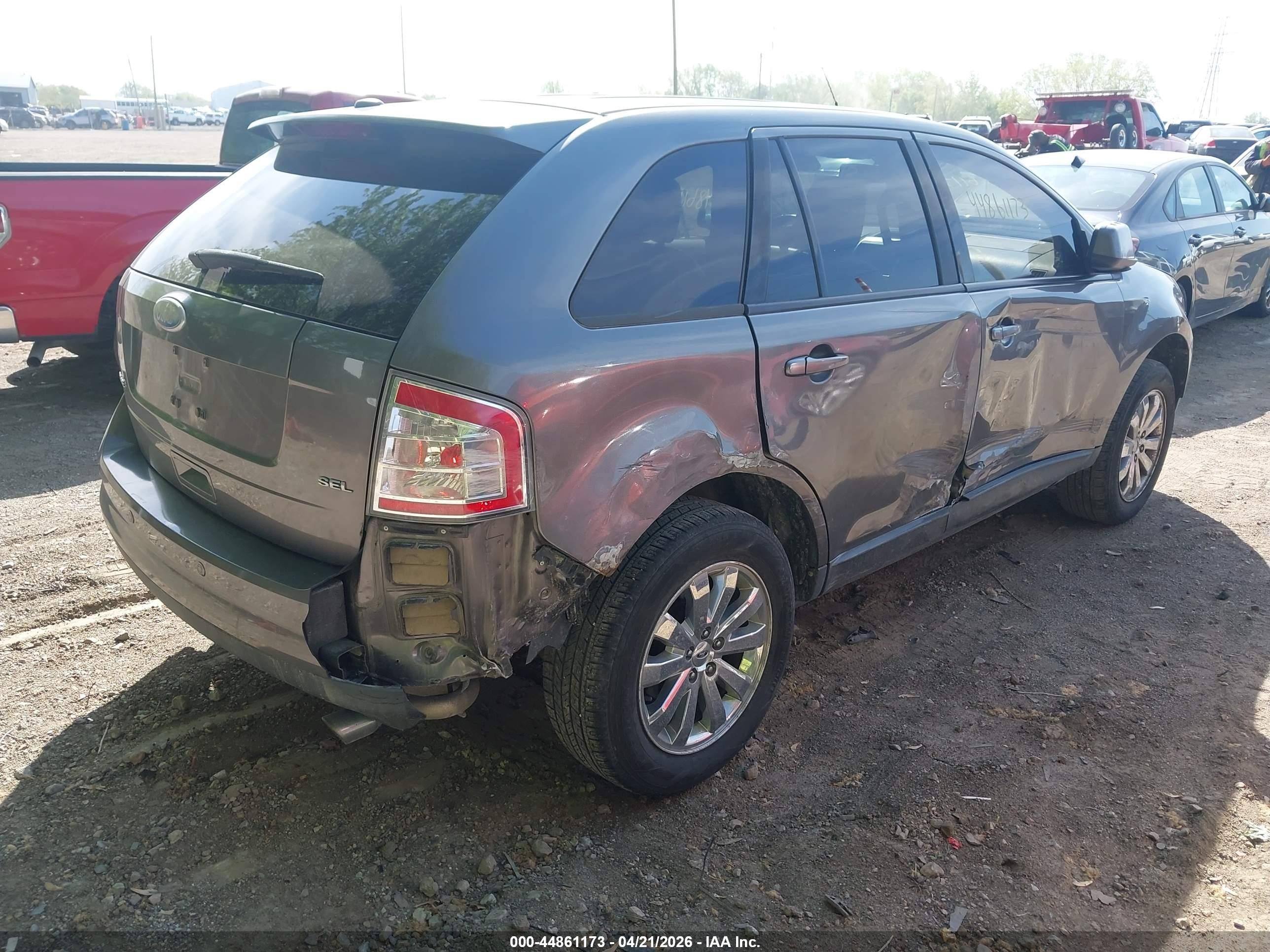 2010 Ford Edge Sel Gray vin: 2FMDK3JC7ABB34635