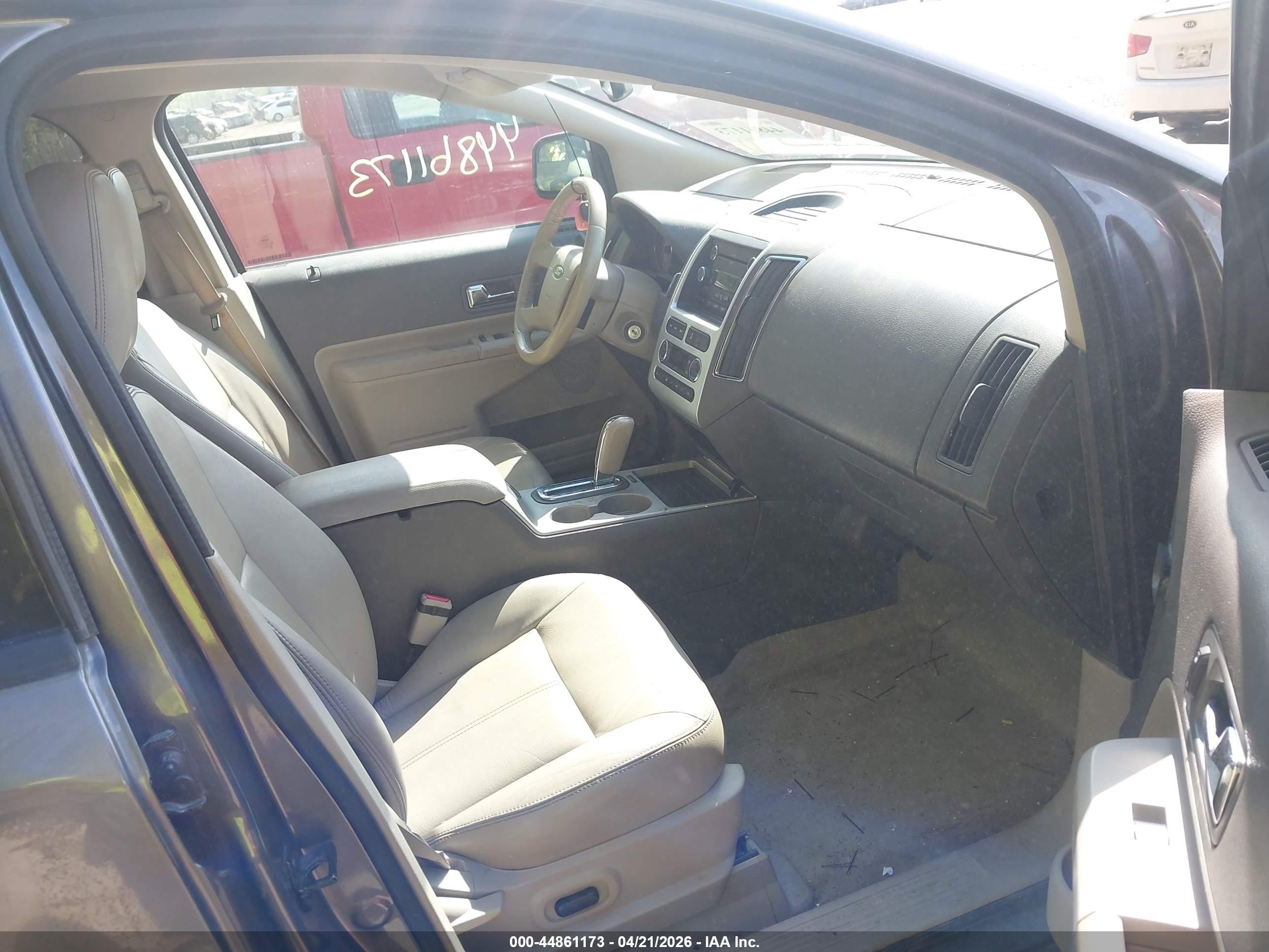 2010 Ford Edge Sel Gray vin: 2FMDK3JC7ABB34635