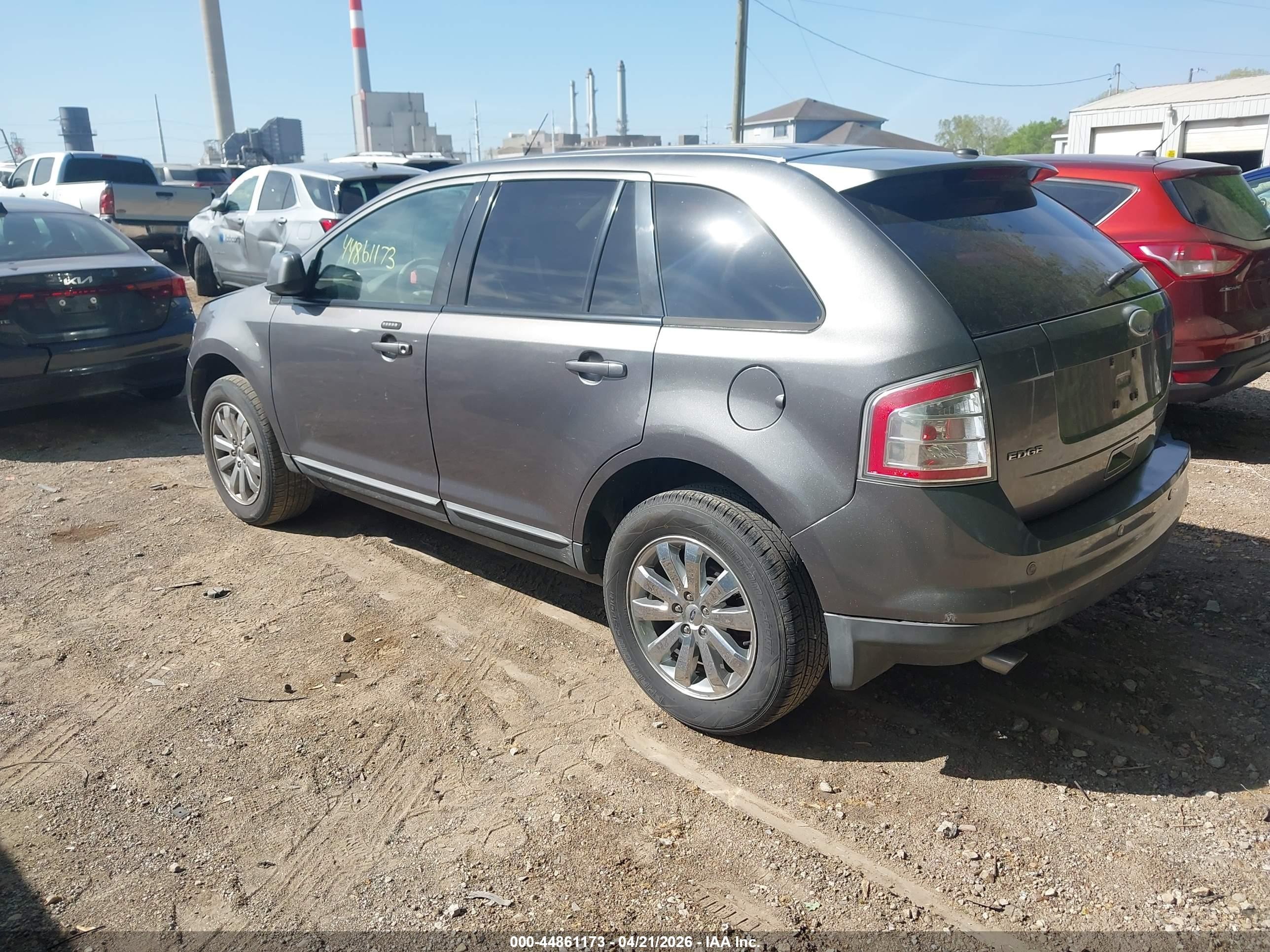 2010 Ford Edge Sel Gray vin: 2FMDK3JC7ABB34635