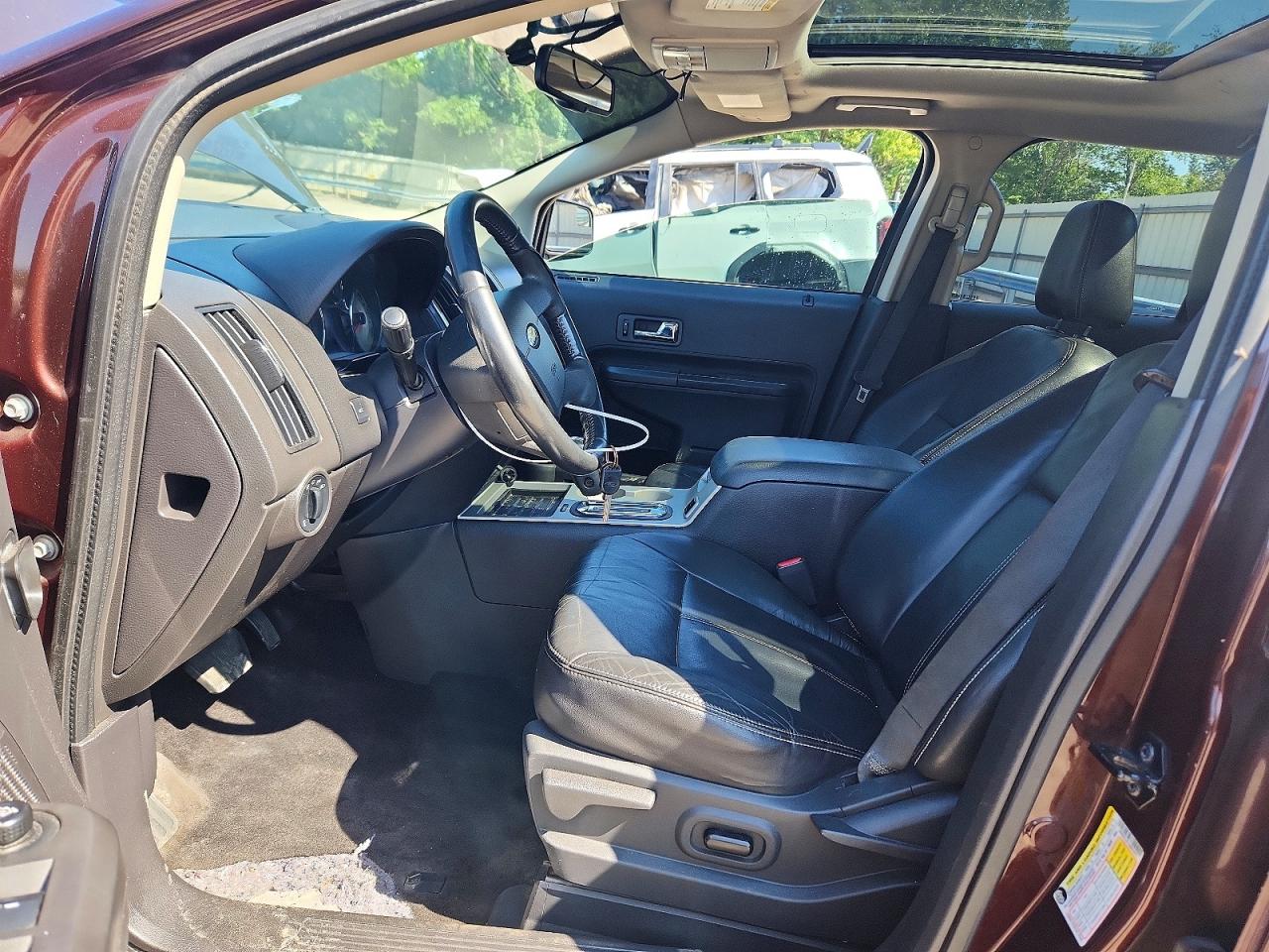 2010 Ford Edge Sel Burgundy vin: 2FMDK3JC7ABB44971