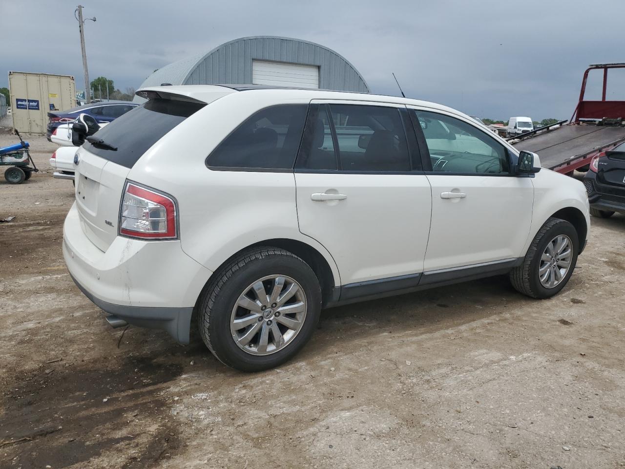 2010 Ford Edge Sel White vin: 2FMDK3JC7ABB52763