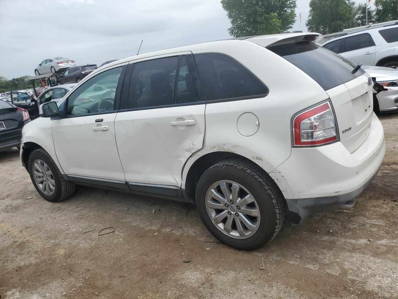 2010 Ford Edge Sel White vin: 2FMDK3JC7ABB52763
