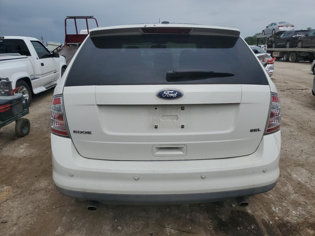 2010 Ford Edge Sel White vin: 2FMDK3JC7ABB52763