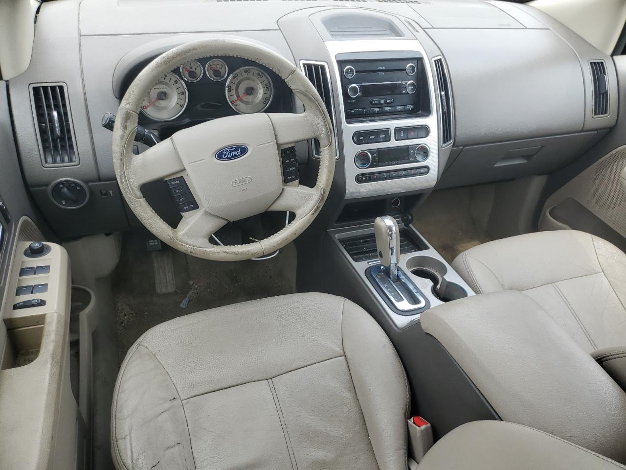 2010 Ford Edge Sel White vin: 2FMDK3JC7ABB52763