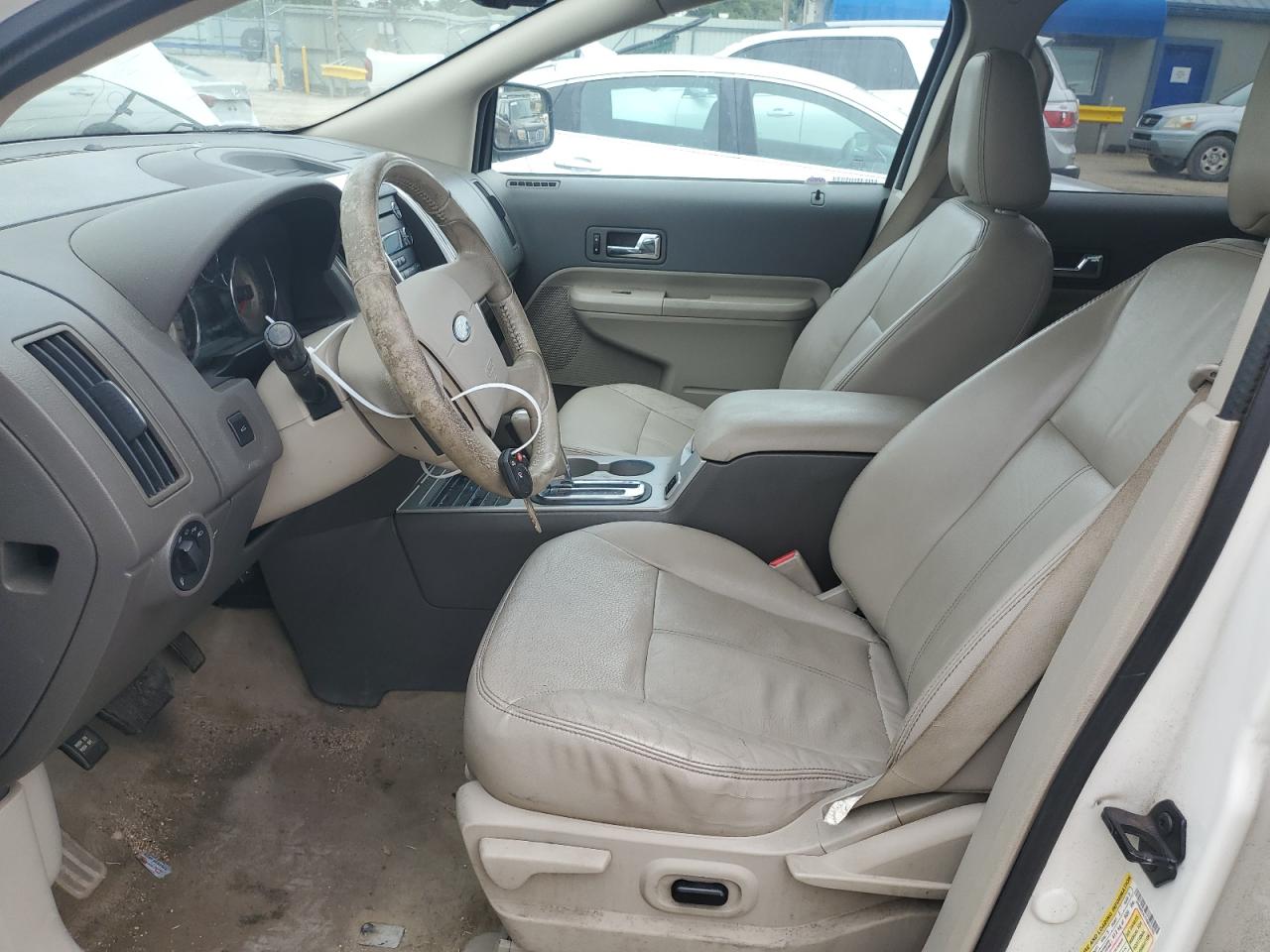 2010 Ford Edge Sel White vin: 2FMDK3JC7ABB52763