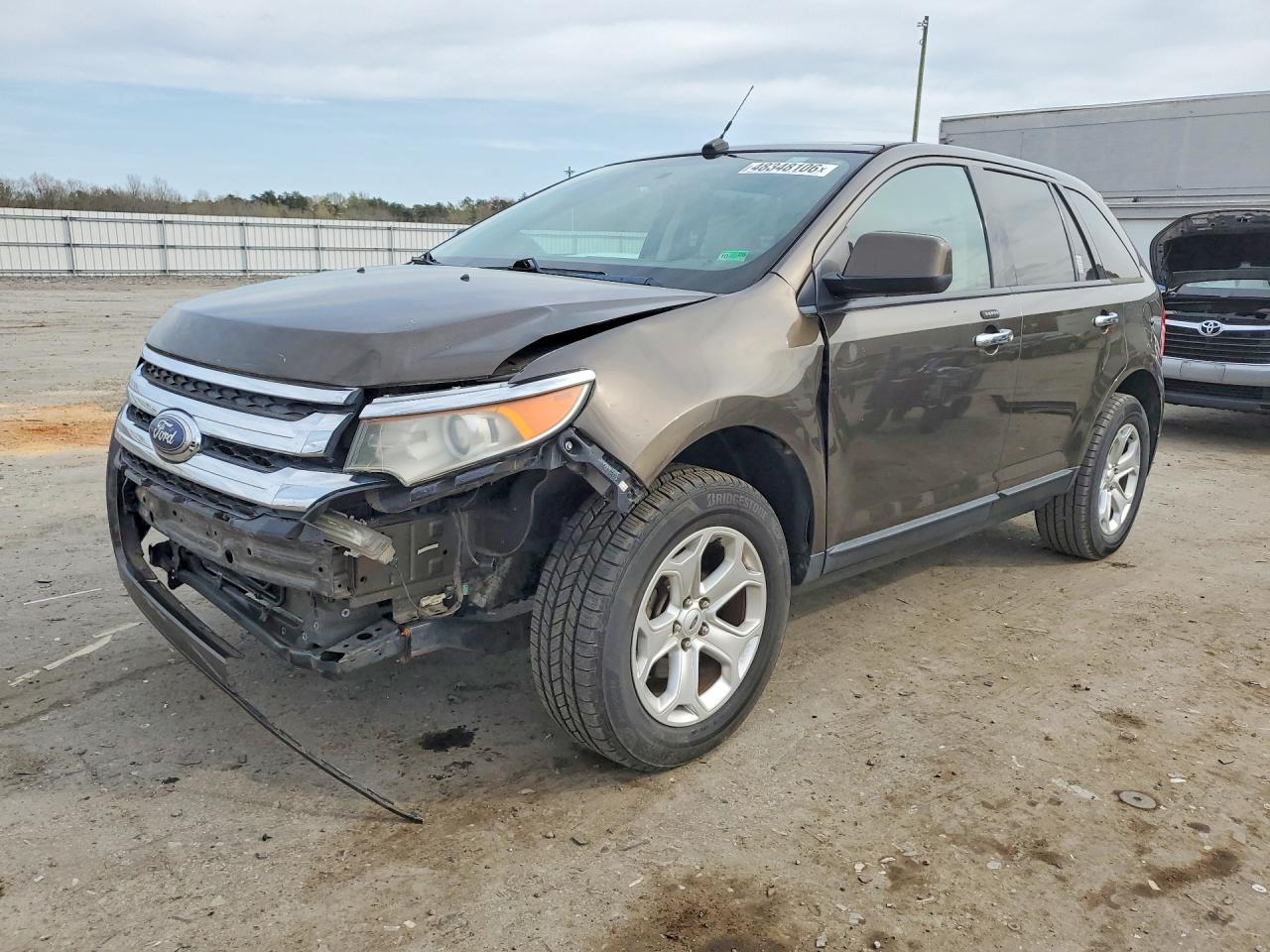2011 Ford Edge Sel Brown vin: 2FMDK3JC7BBA02315