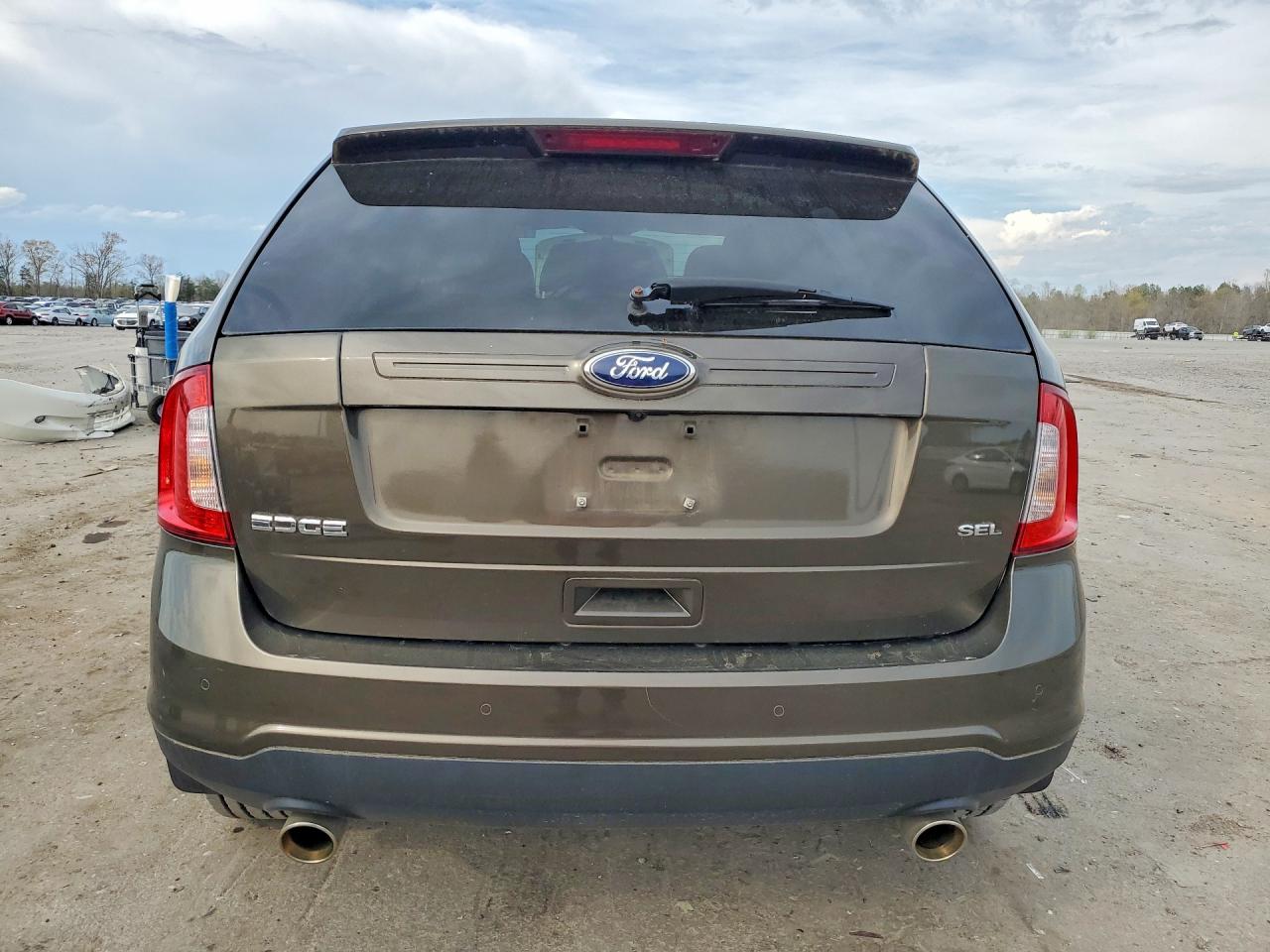 2011 Ford Edge Sel Brown vin: 2FMDK3JC7BBA02315