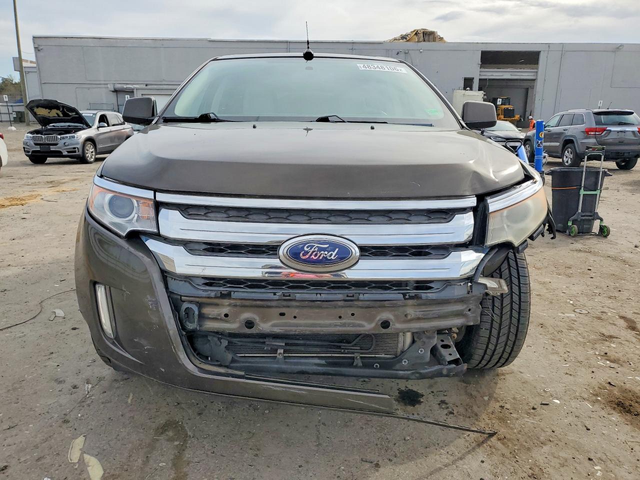 2011 Ford Edge Sel Brown vin: 2FMDK3JC7BBA02315