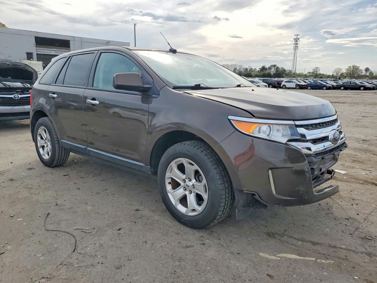 2011 Ford Edge Sel Brown vin: 2FMDK3JC7BBA02315
