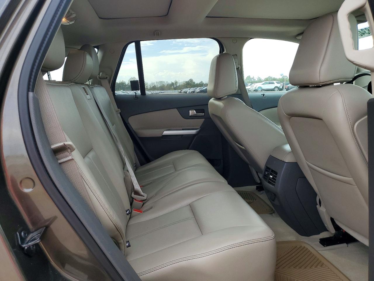 2011 Ford Edge Sel Brown vin: 2FMDK3JC7BBA02315