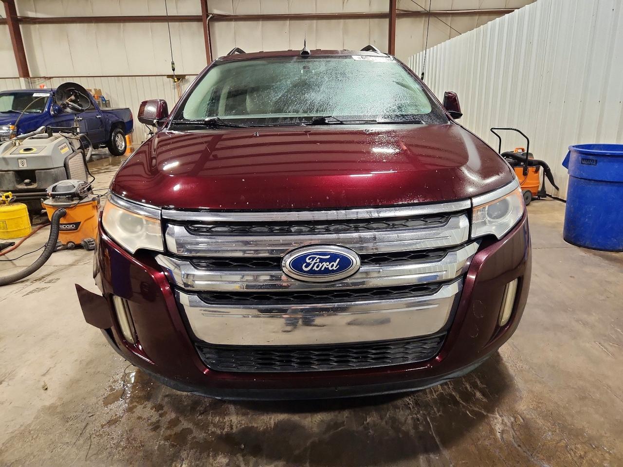 2011 Ford Edge Sel Maroon vin: 2FMDK3JC7BBA44919