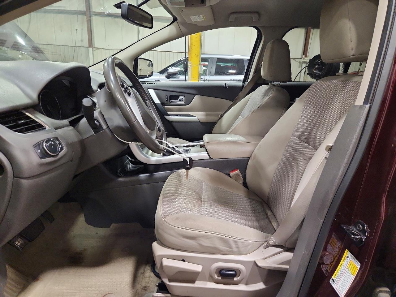 2011 Ford Edge Sel Maroon vin: 2FMDK3JC7BBA44919