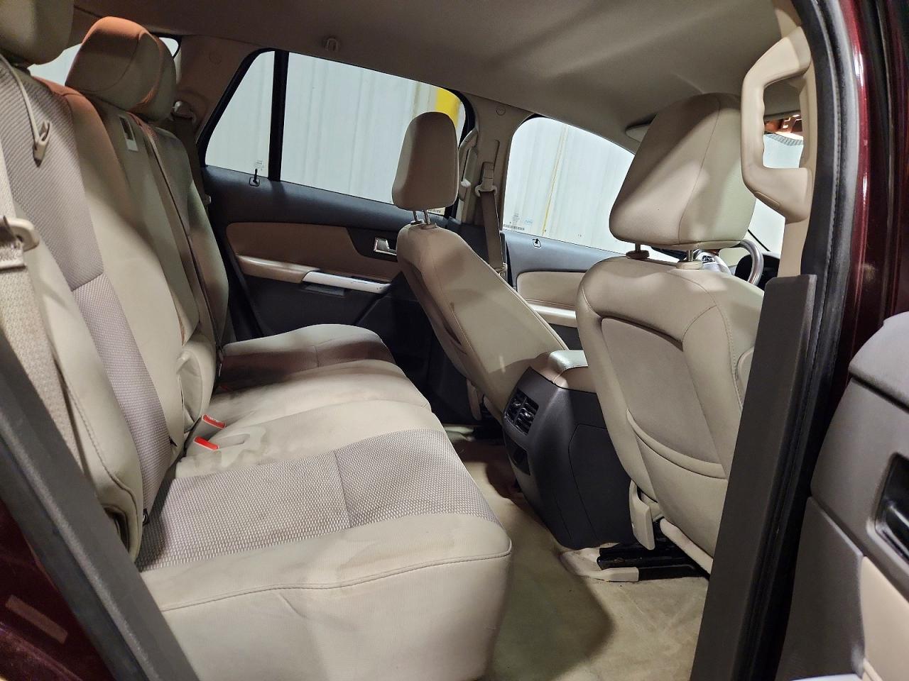 2011 Ford Edge Sel Maroon vin: 2FMDK3JC7BBA44919