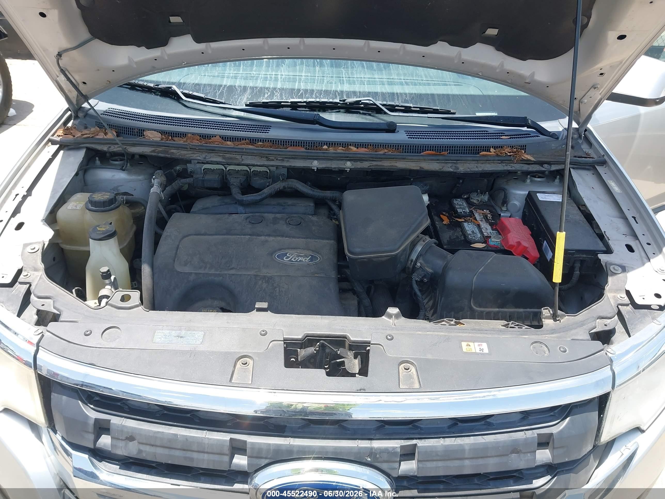2011 Ford Edge Sel Silver vin: 2FMDK3JC7BBA85468