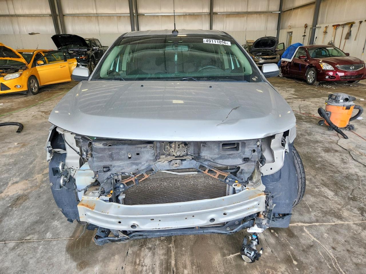 2011 Ford Edge Sel Silver vin: 2FMDK3JC7BBA92159