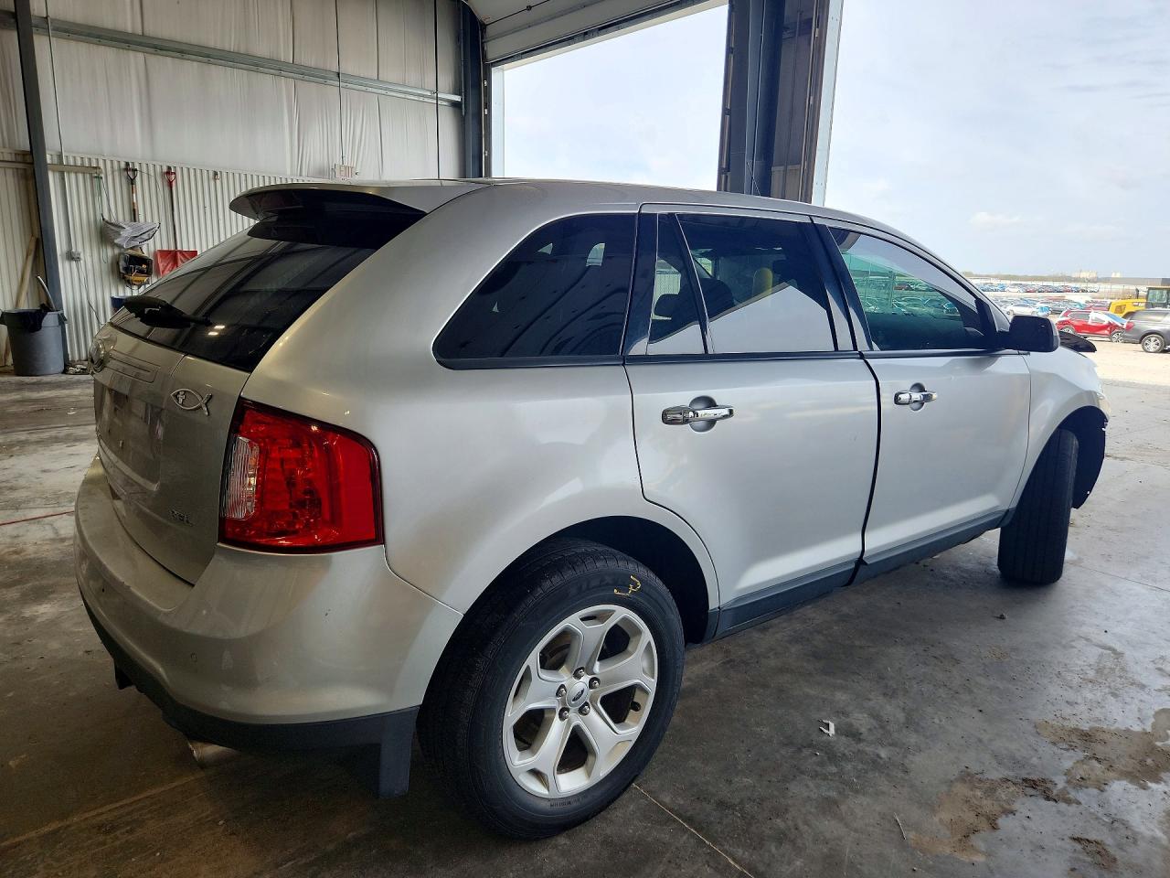 2011 Ford Edge Sel Silver vin: 2FMDK3JC7BBA92159