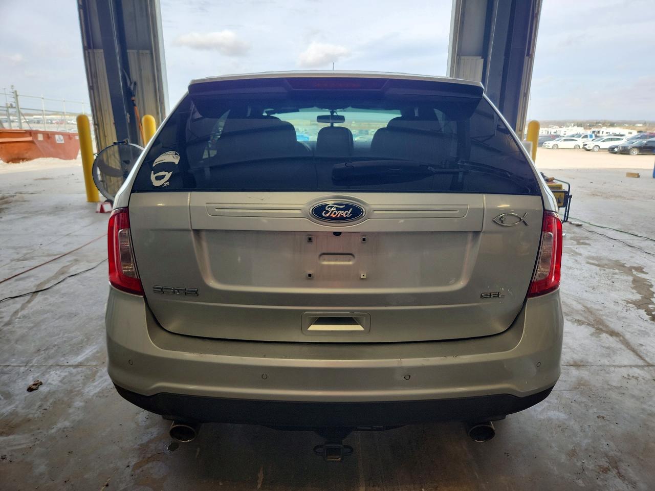 2011 Ford Edge Sel Silver vin: 2FMDK3JC7BBA92159