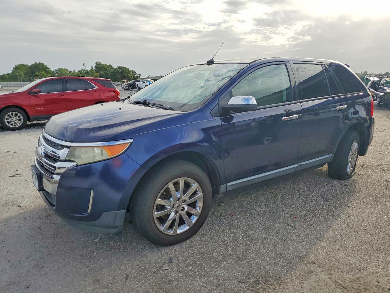 2011 Ford Edge Sel Blue vin: 2FMDK3JC7BBB14936