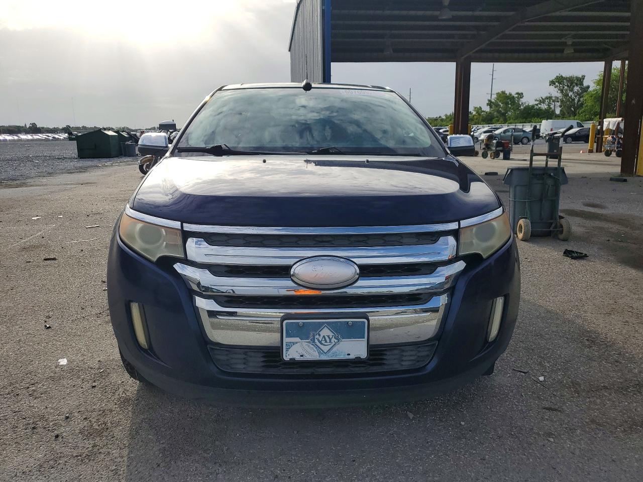 2011 Ford Edge Sel Blue vin: 2FMDK3JC7BBB14936
