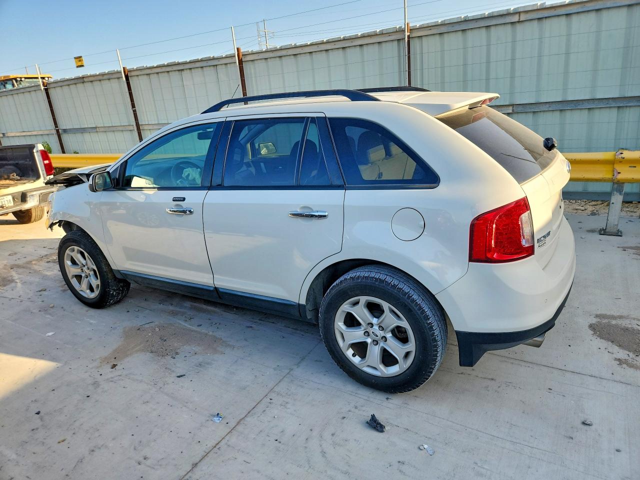 2011 Ford Edge Sel White vin: 2FMDK3JC7BBB27119