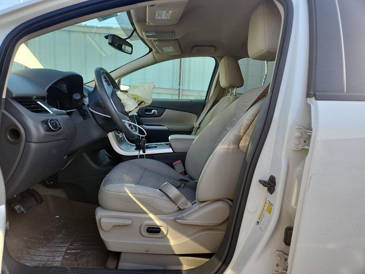 2011 Ford Edge Sel White vin: 2FMDK3JC7BBB27119