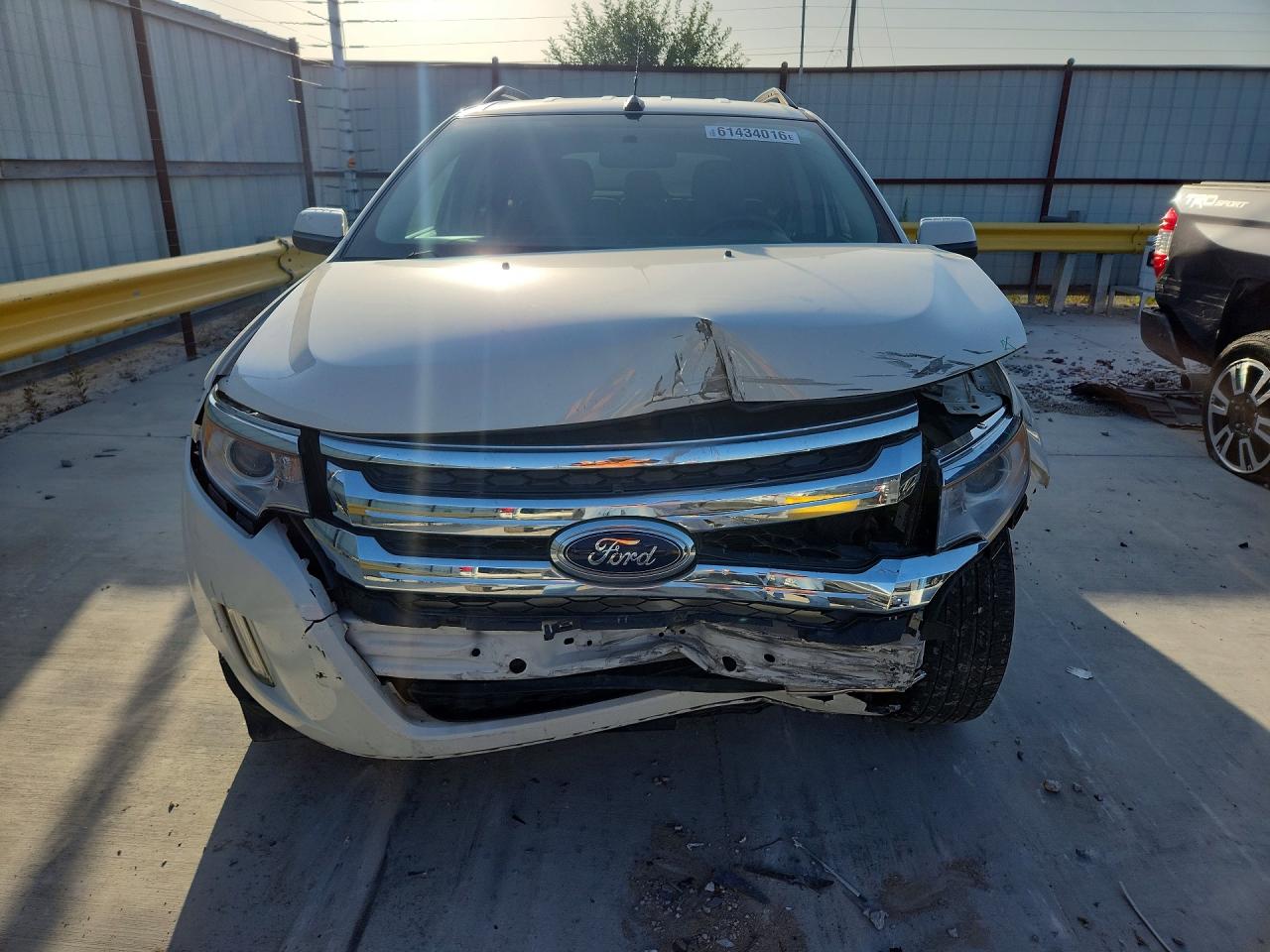 2011 Ford Edge Sel White vin: 2FMDK3JC7BBB27119