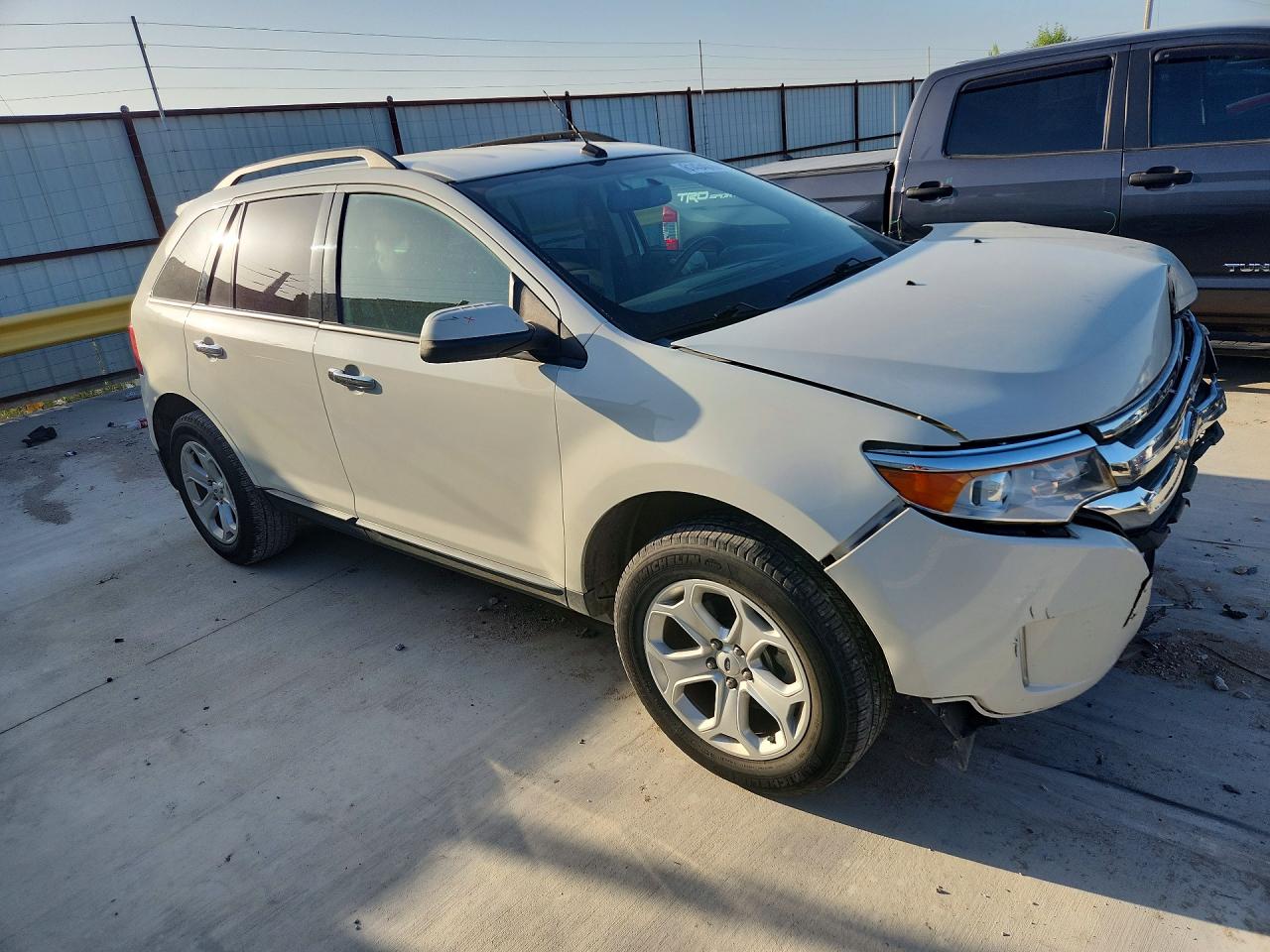 2011 Ford Edge Sel White vin: 2FMDK3JC7BBB27119