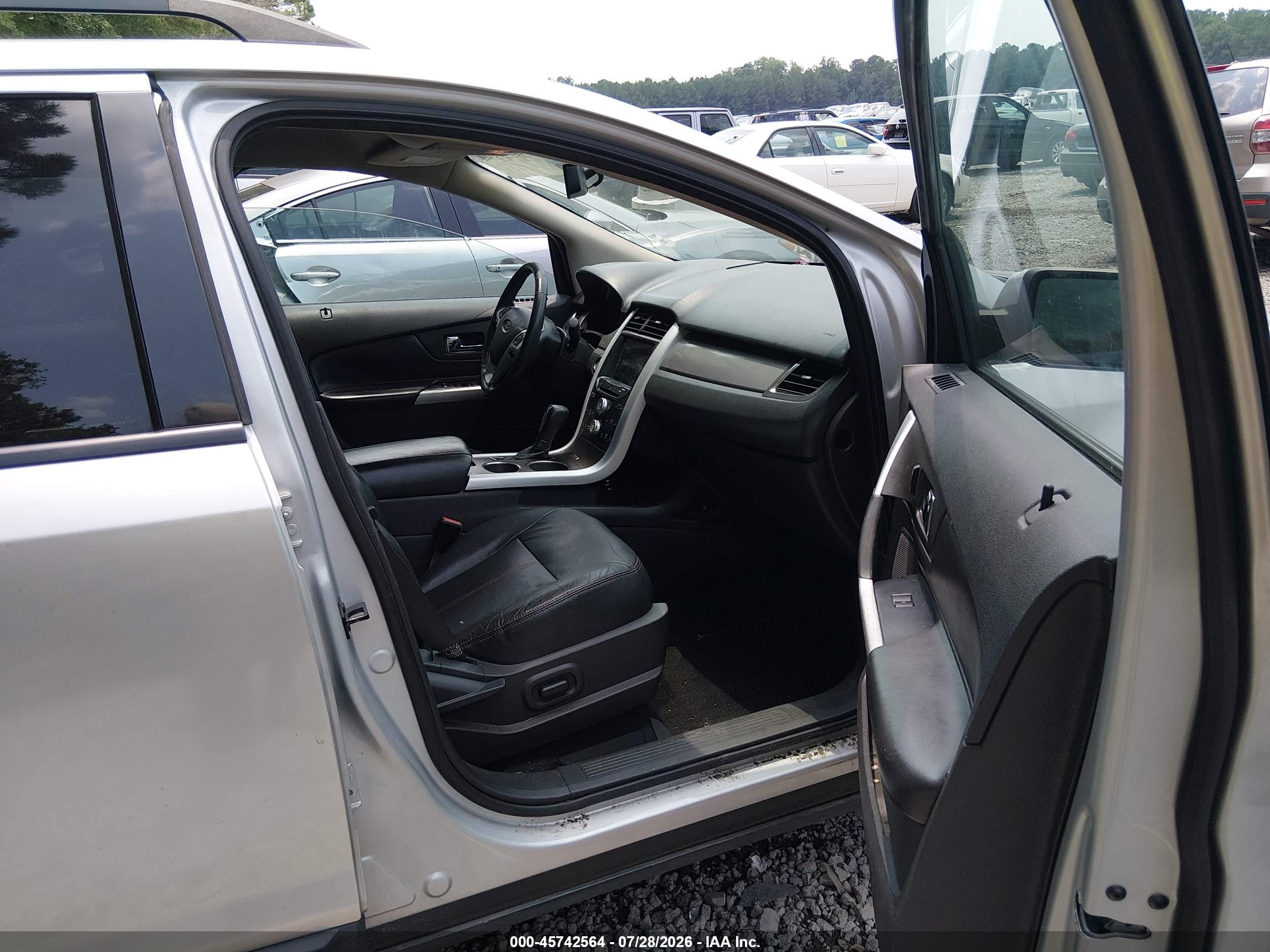 2011 Ford Edge Sel Silver vin: 2FMDK3JC7BBB37116