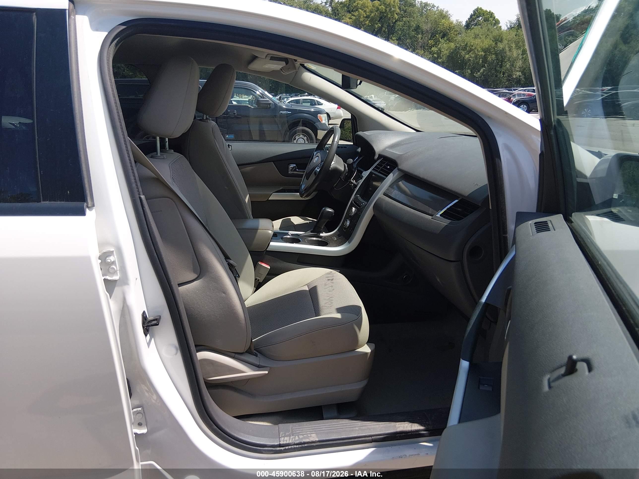 2011 Ford Edge Sel White vin: 2FMDK3JC7BBB54918