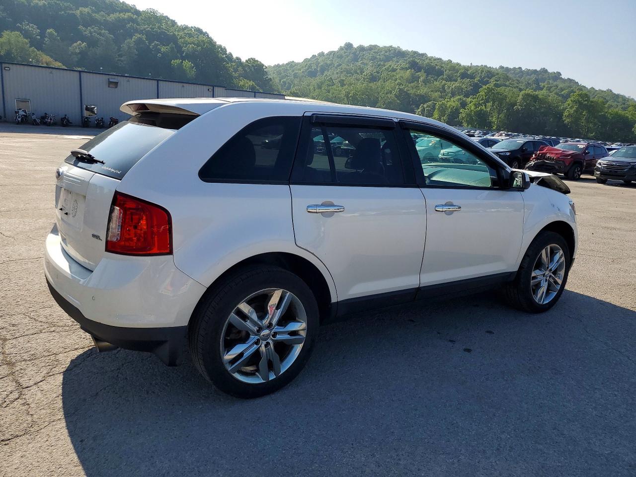 2011 Ford Edge Sel White vin: 2FMDK3JC7BBB65983