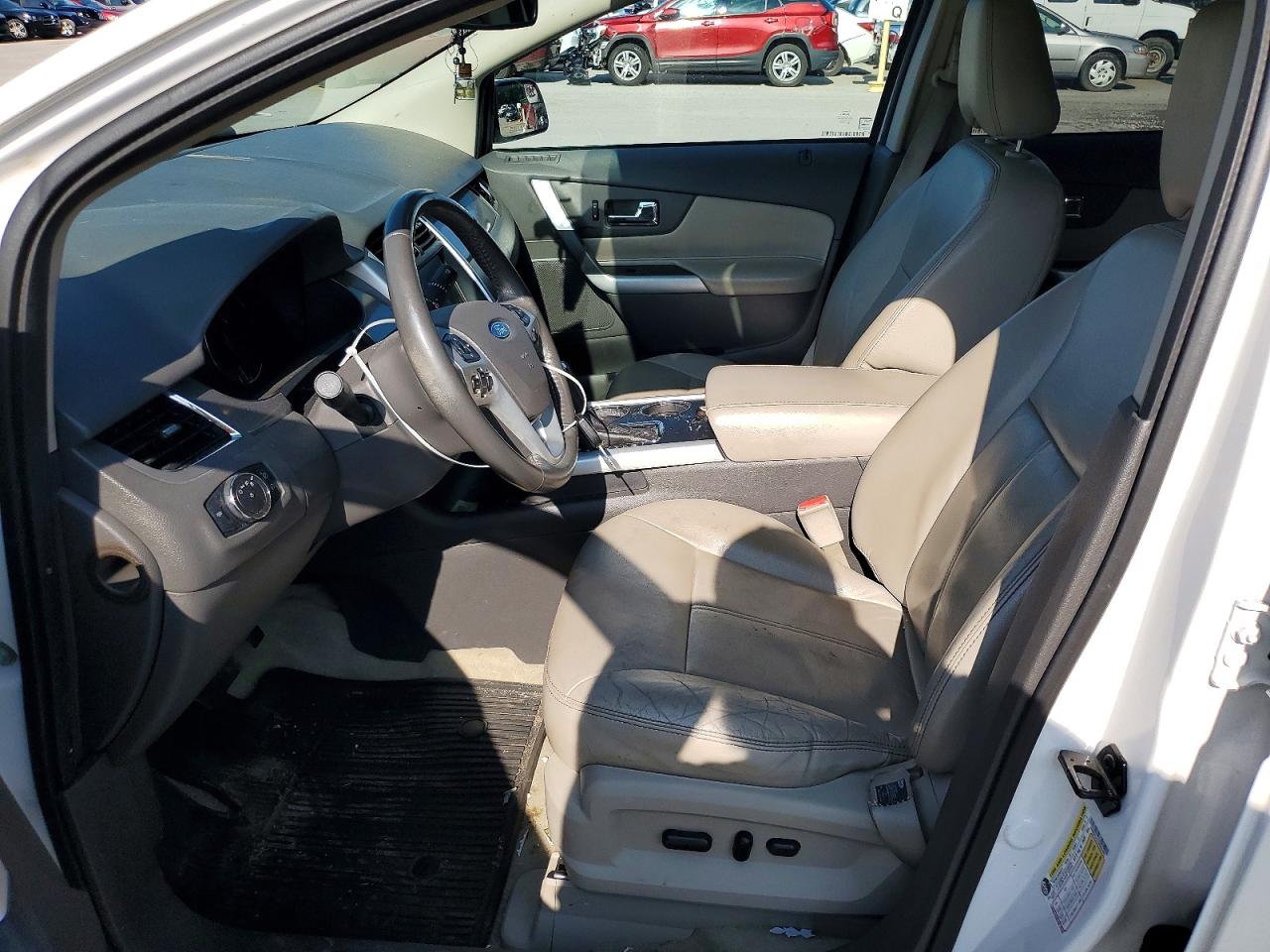 2011 Ford Edge Sel White vin: 2FMDK3JC7BBB65983