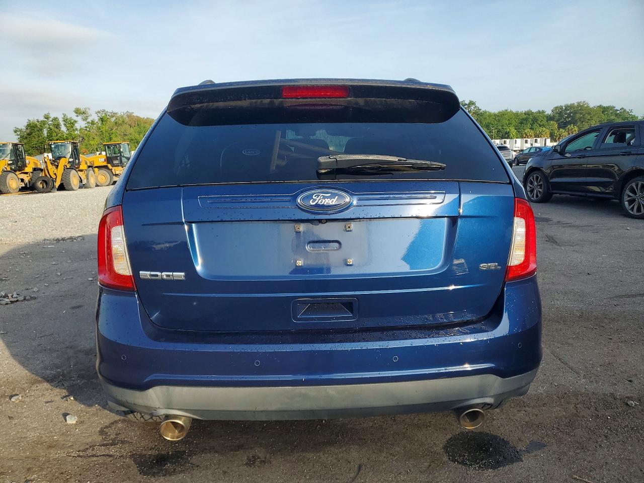 2012 Ford Edge Sel Blue vin: 2FMDK3JC7CBA29516