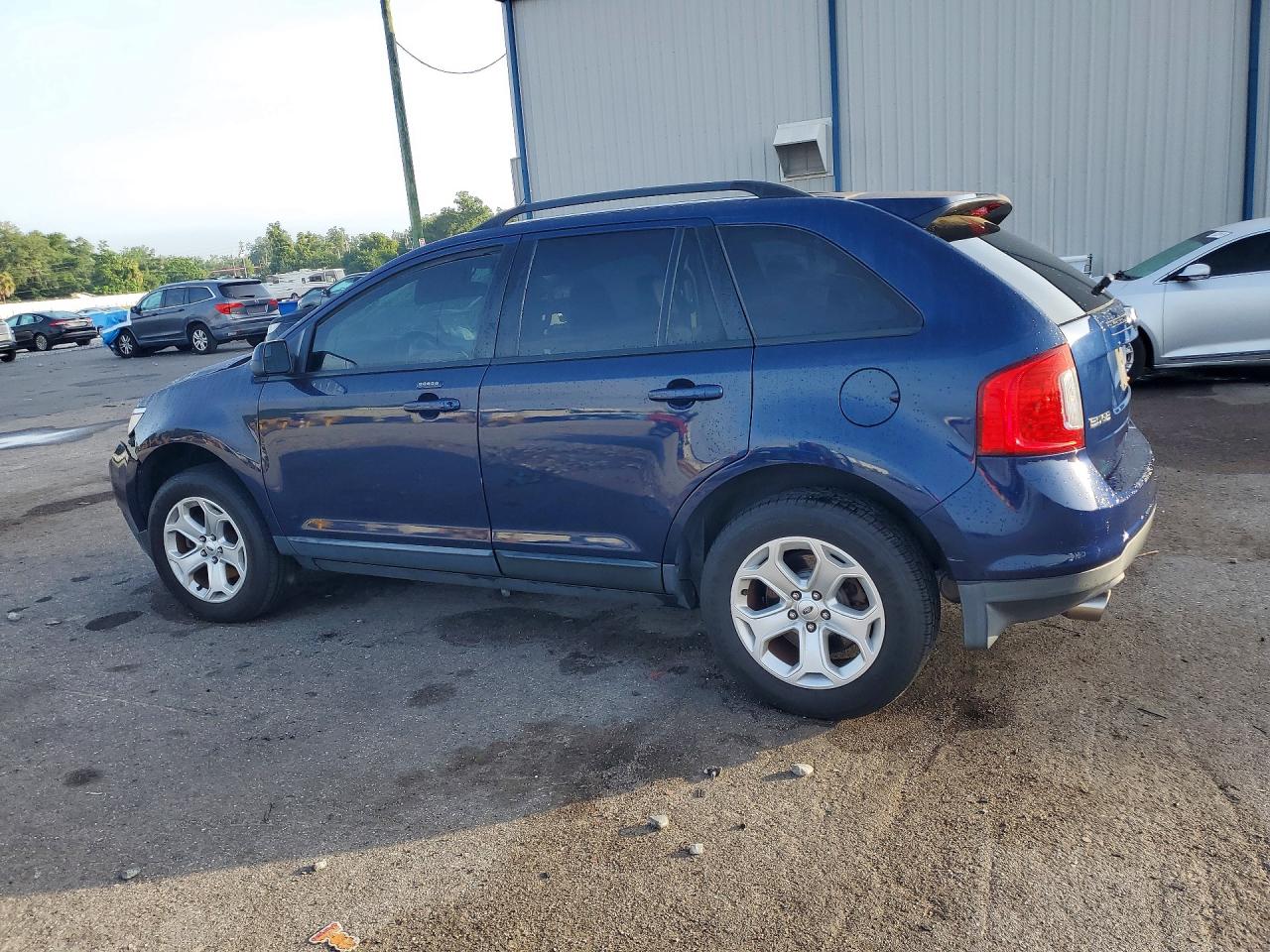 2012 Ford Edge Sel Blue vin: 2FMDK3JC7CBA29516