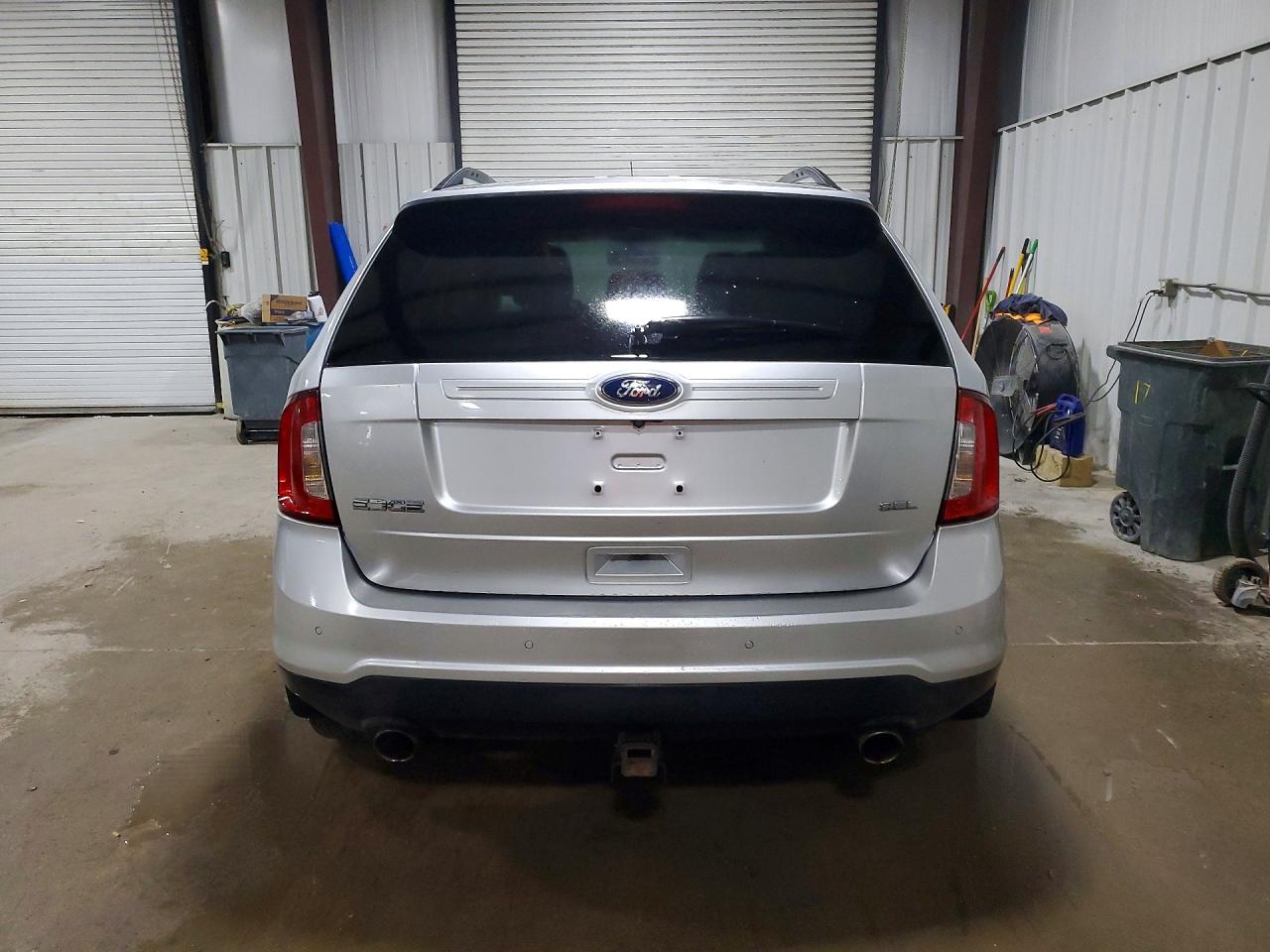 2012 Ford Edge Sel Silver vin: 2FMDK3JC7CBA88484