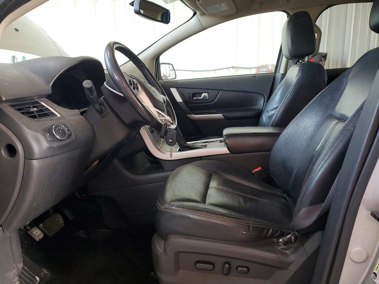 2012 Ford Edge Sel Silver vin: 2FMDK3JC7CBA88484