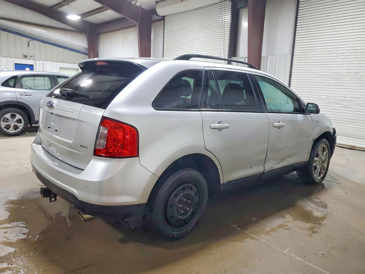 2012 Ford Edge Sel Silver vin: 2FMDK3JC7CBA88484