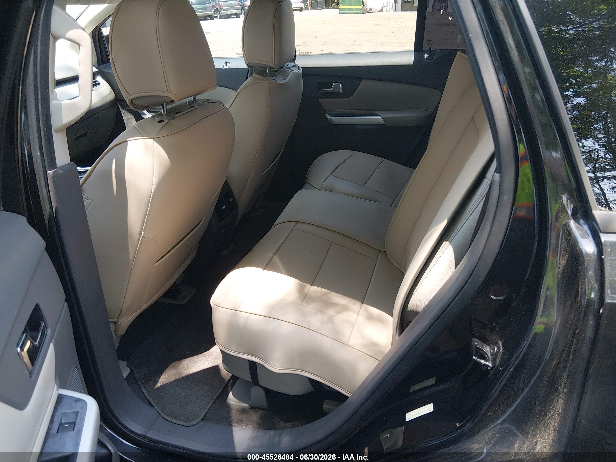 2012 Ford Edge Sel Blue vin: 2FMDK3JC7CBA94852