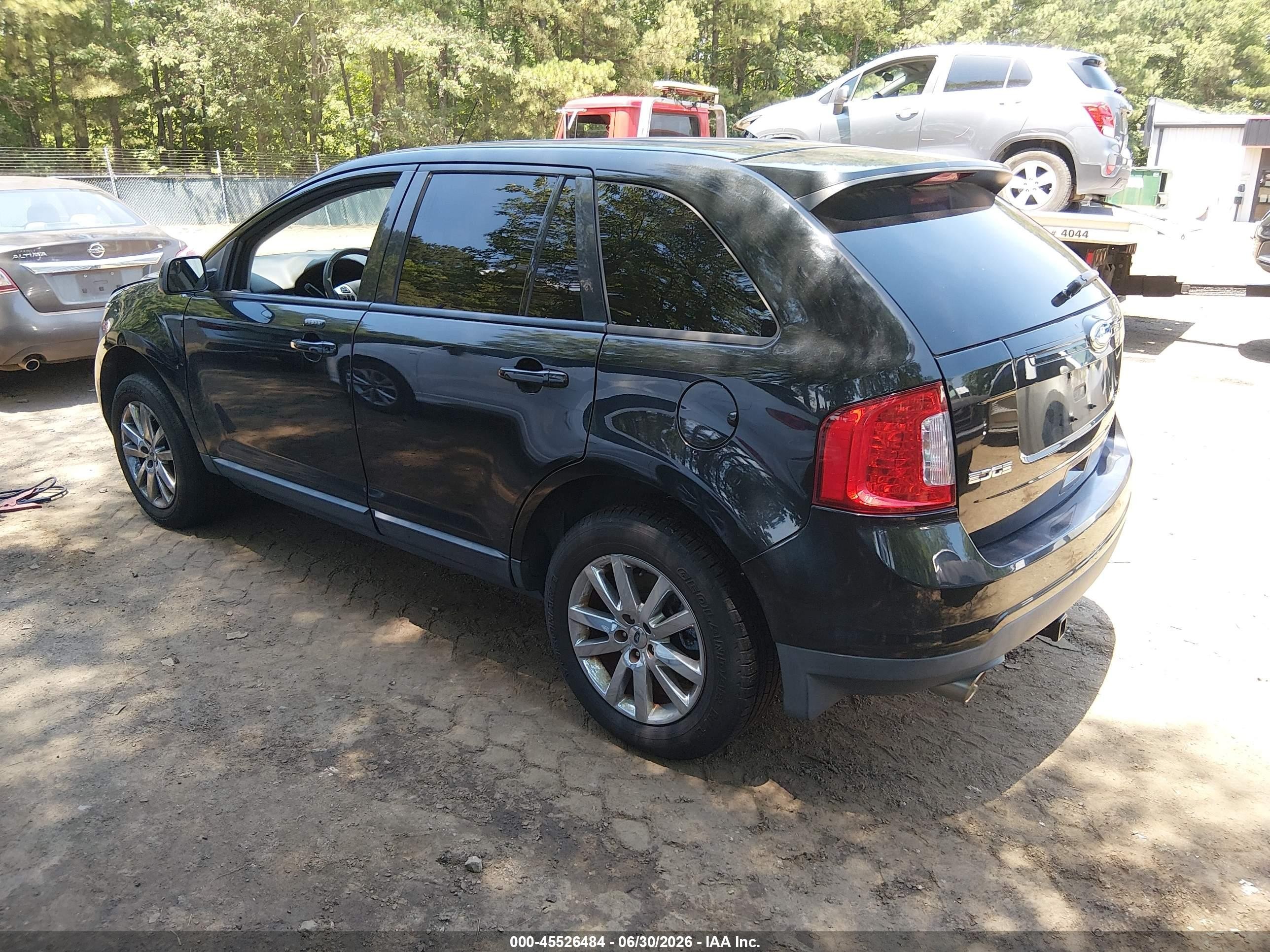 2012 Ford Edge Sel Blue vin: 2FMDK3JC7CBA94852