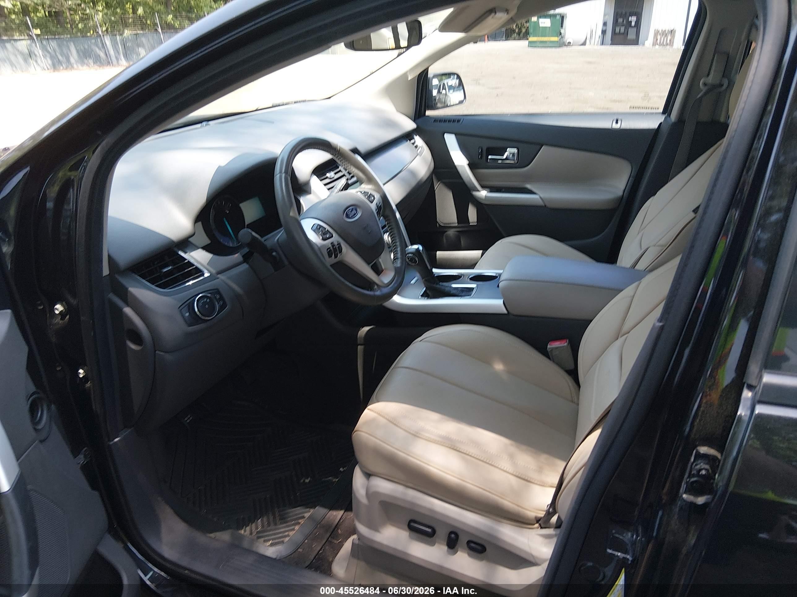 2012 Ford Edge Sel Blue vin: 2FMDK3JC7CBA94852