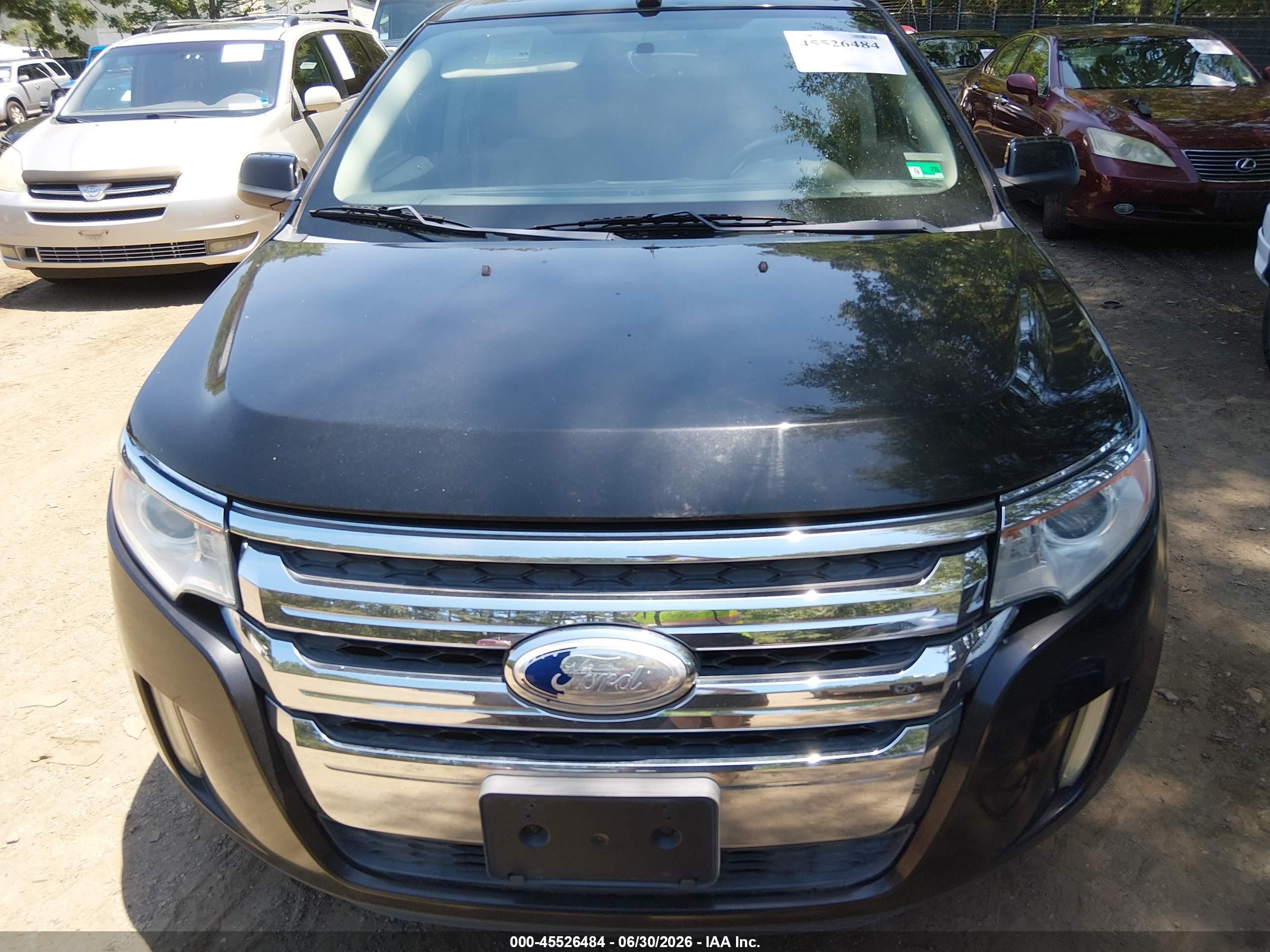 2012 Ford Edge Sel Blue vin: 2FMDK3JC7CBA94852