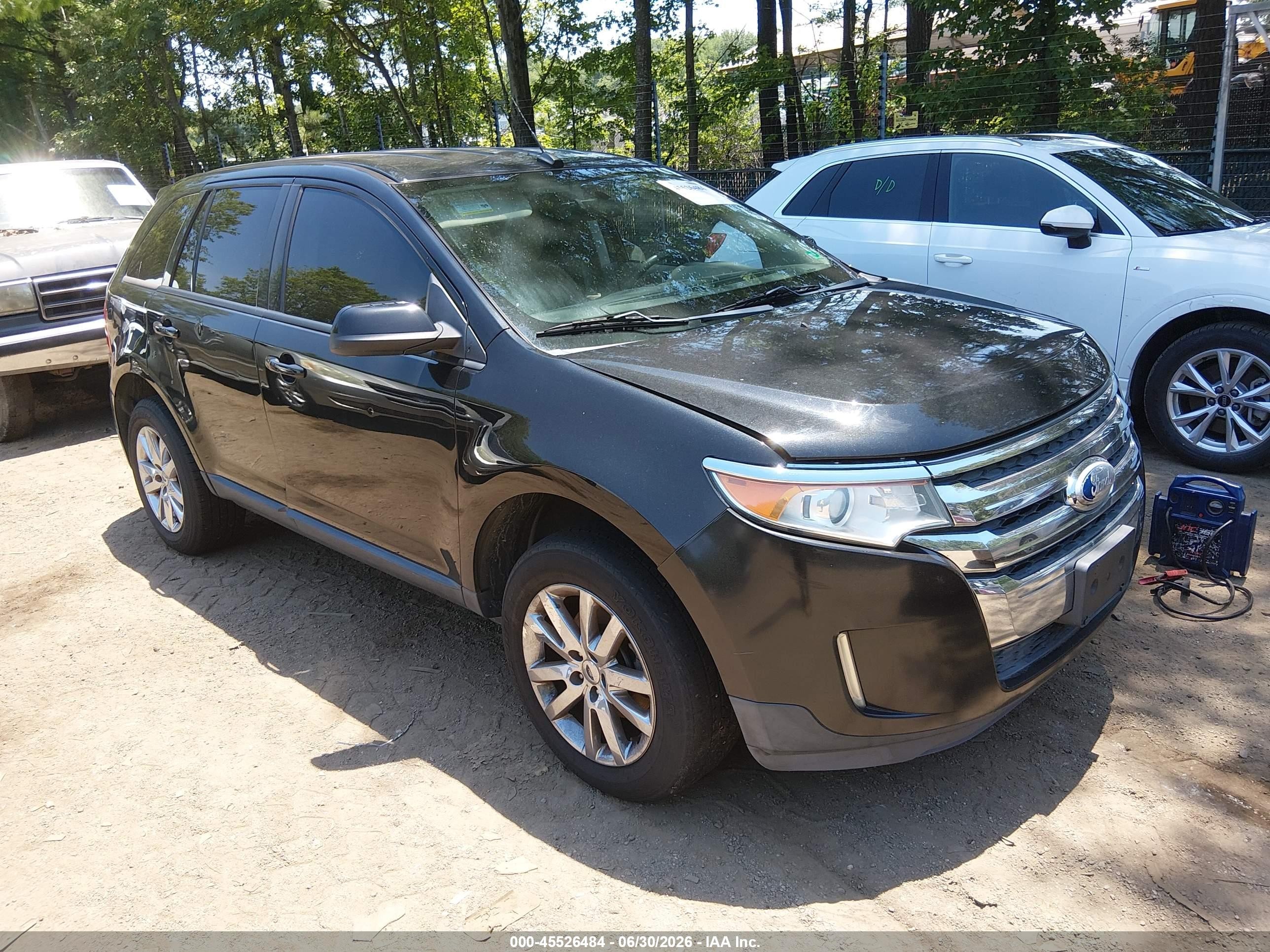 2012 Ford Edge Sel Blue vin: 2FMDK3JC7CBA94852