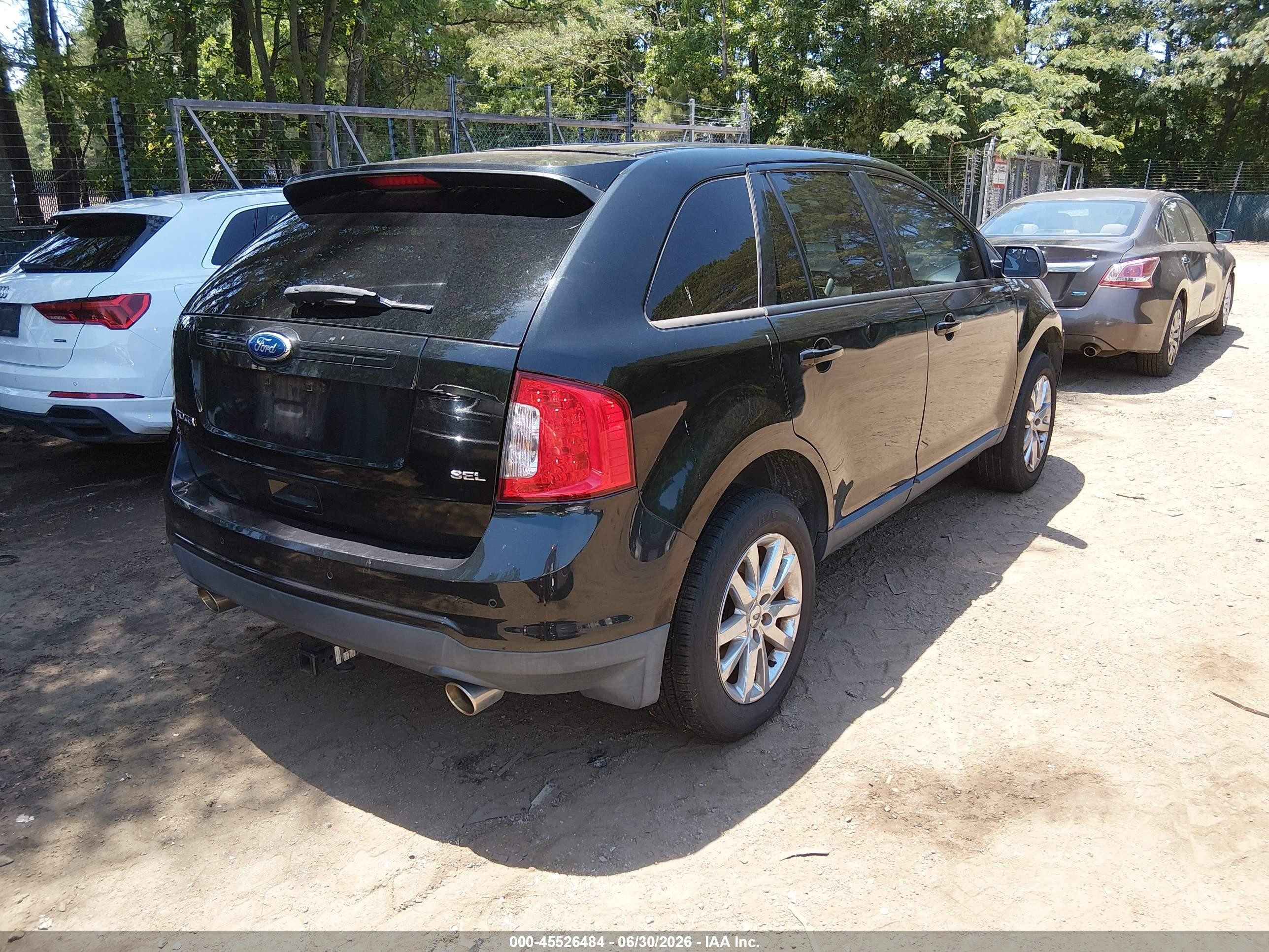 2012 Ford Edge Sel Blue vin: 2FMDK3JC7CBA94852